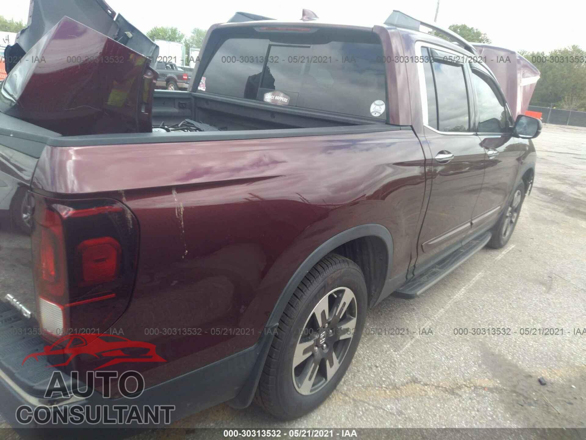 HONDA RIDGELINE 2017 - 5FPYK3F78HB024960