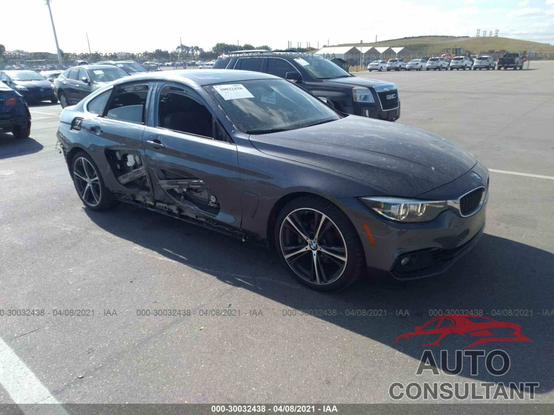 BMW 4 SERIES 2019 - WBA4J1C56KBM16828