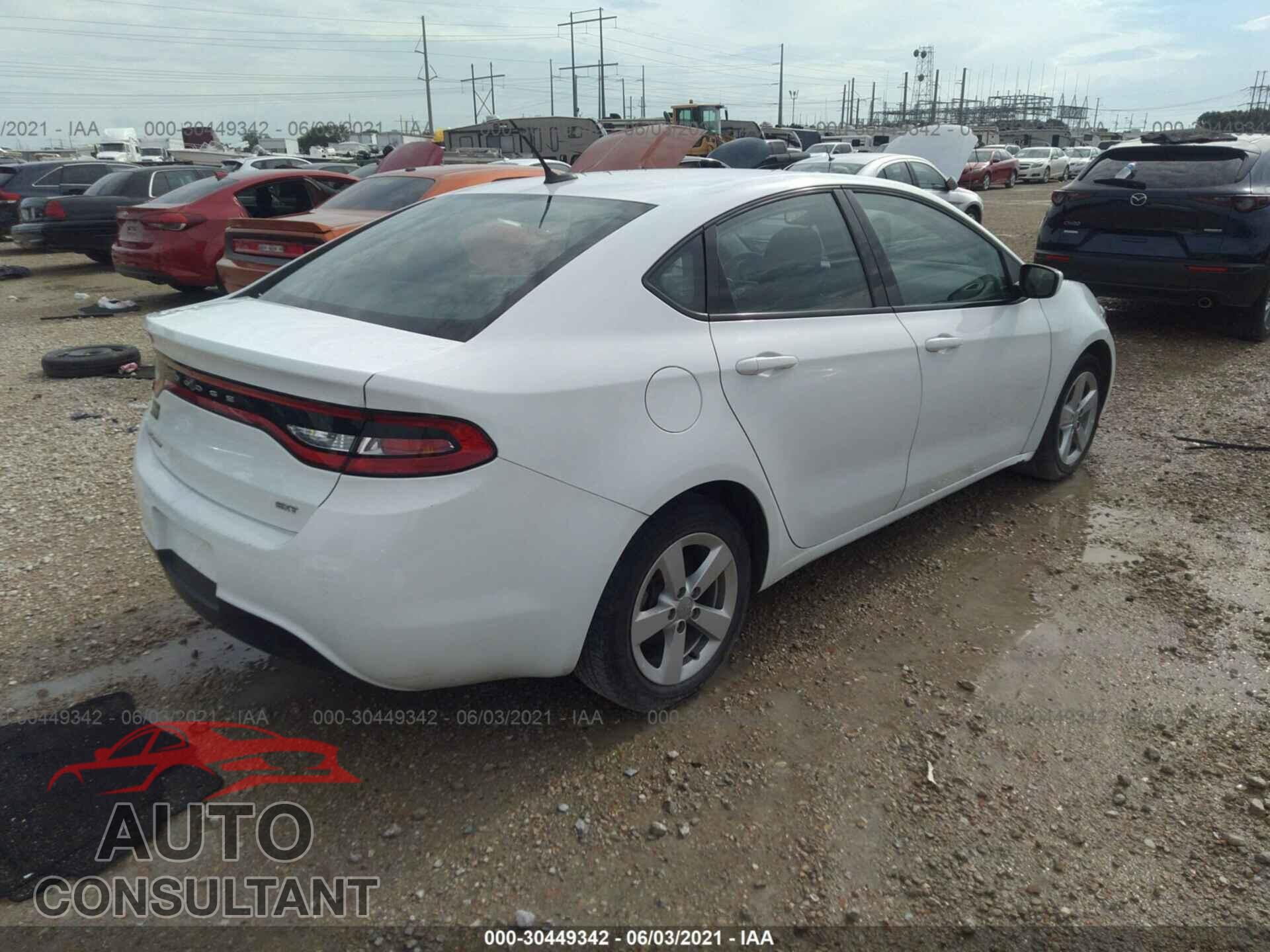 DODGE DART 2016 - 1C3CDFBB2GD660650