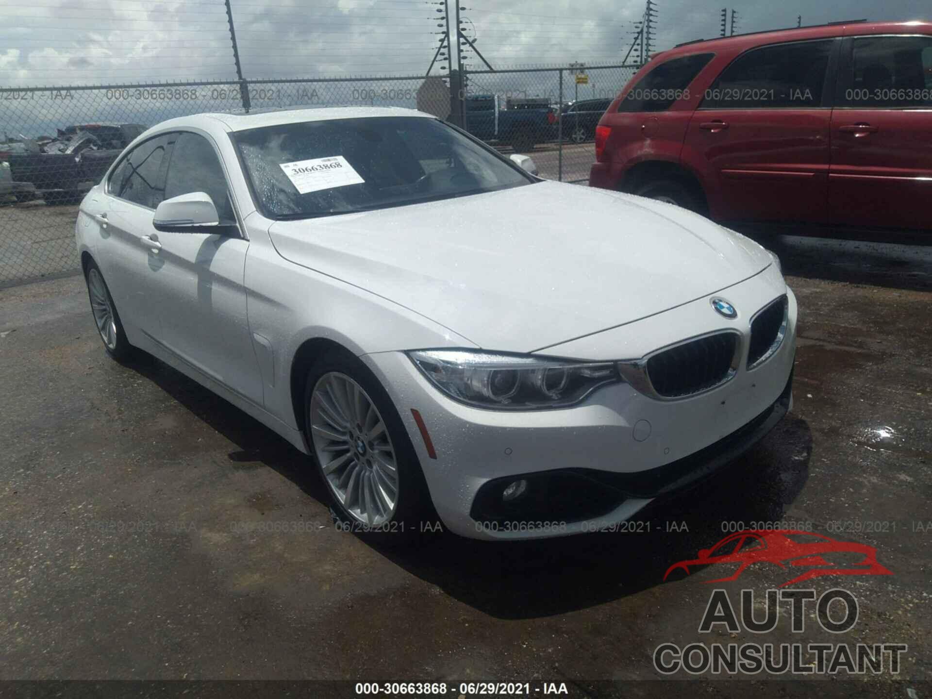 BMW 4 SERIES 2016 - WBA4A9C54GG506410