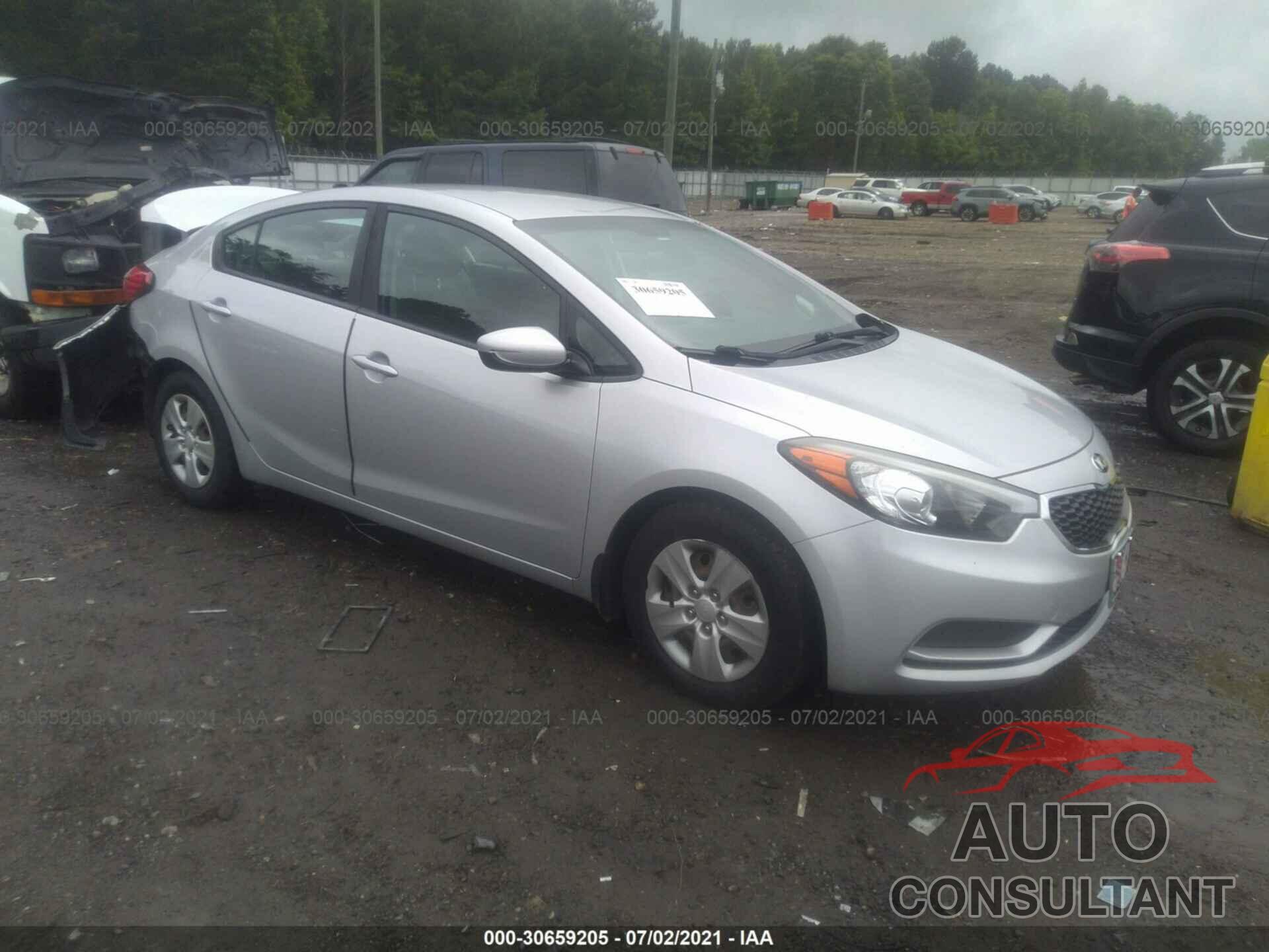 KIA FORTE 2016 - KNAFK4A68G5506913