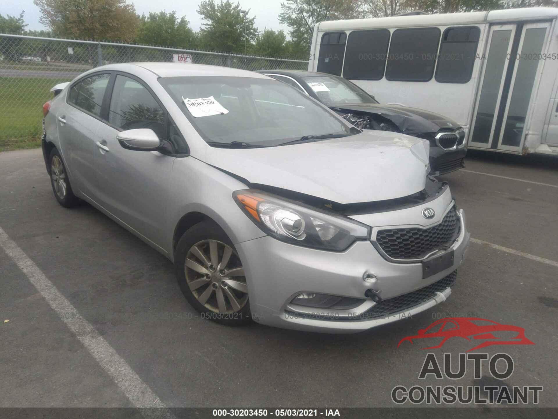 KIA FORTE 2016 - KNAFX4A68G5444219