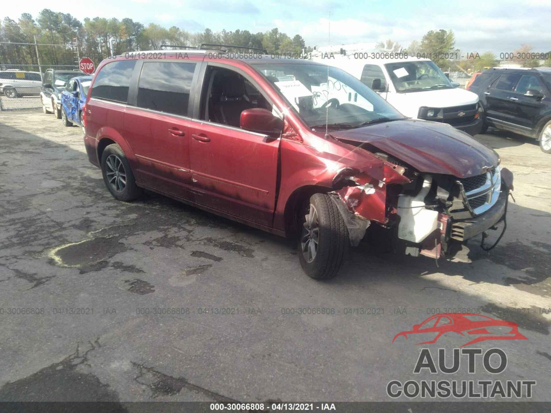 DODGE GRAND CARAVAN 2017 - 2C4RDGCG4HR567200