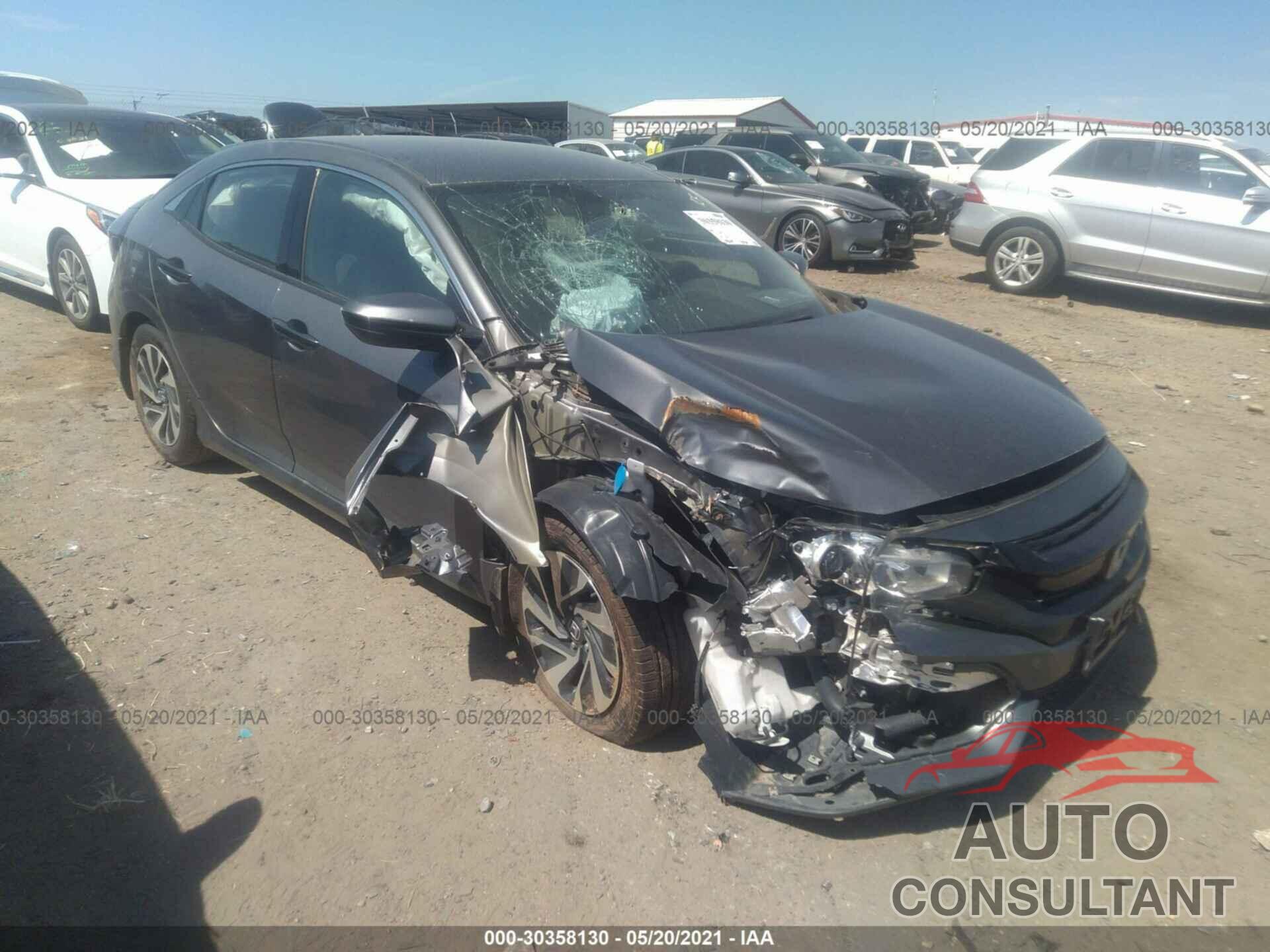 HONDA CIVIC HATCHBACK 2017 - SHHFK7H22HU409602