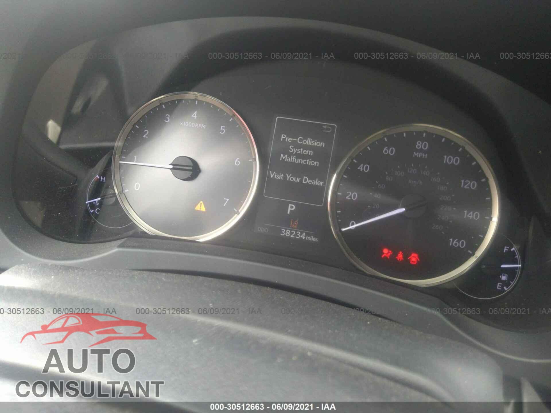 LEXUS IS 2017 - JTHCM1D20H5020975