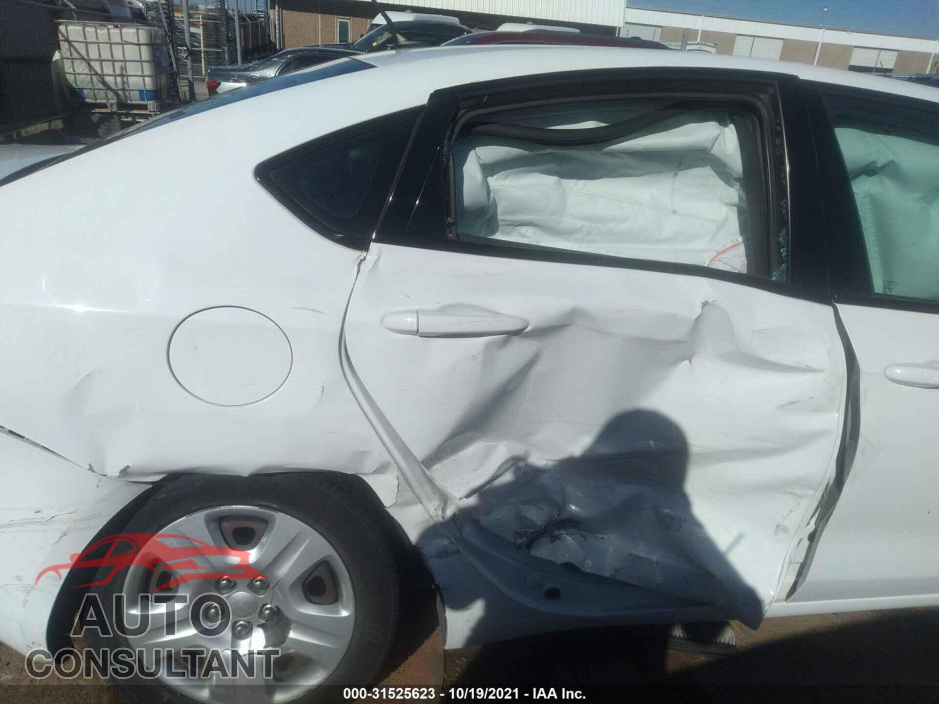 DODGE DART 2016 - 1C3CDFAA2GD506142