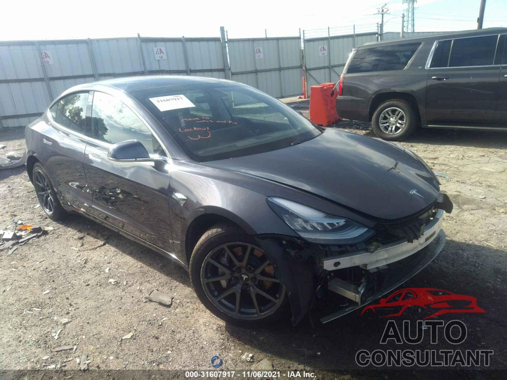 TESLA MODEL 3 2020 - 5YJ3E1EA9LF739296