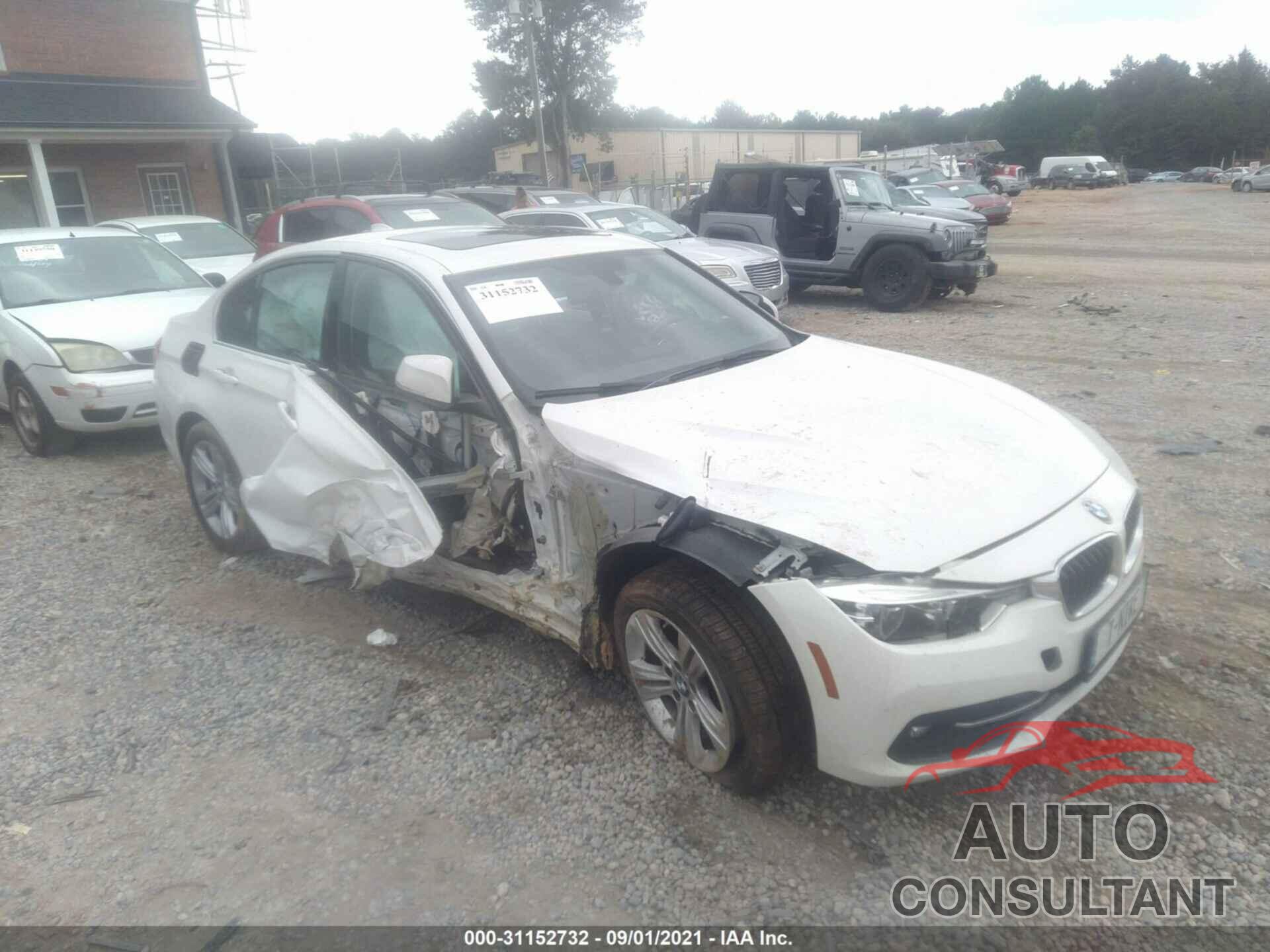 BMW 3 SERIES 2018 - WBA8D9G50JNU66820