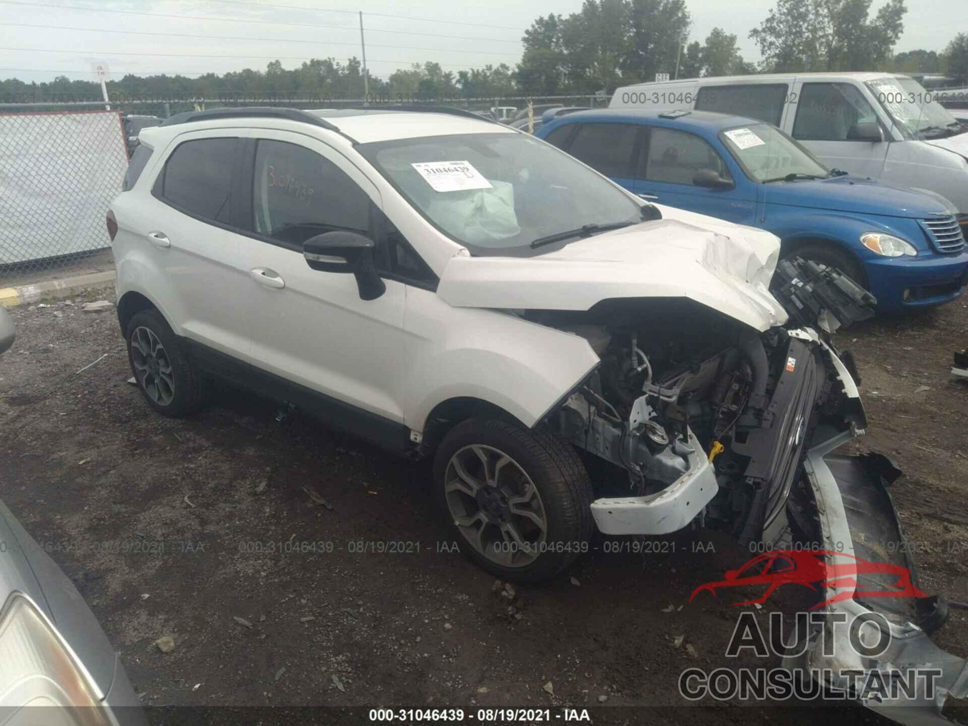 FORD ECOSPORT 2019 - MAJ6S3JL8KC300603