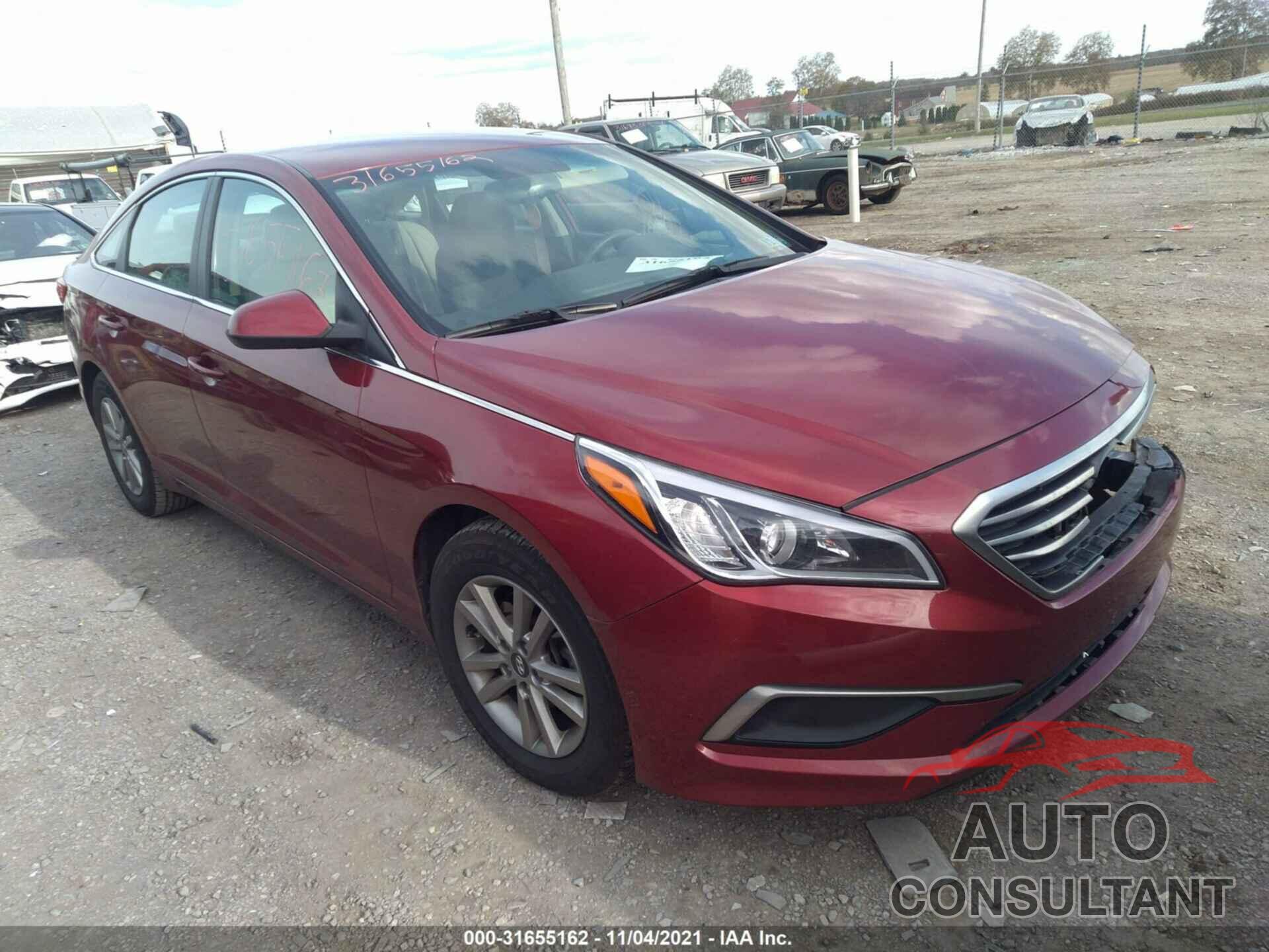 HYUNDAI SONATA 2016 - 5NPE24AF3GH291536
