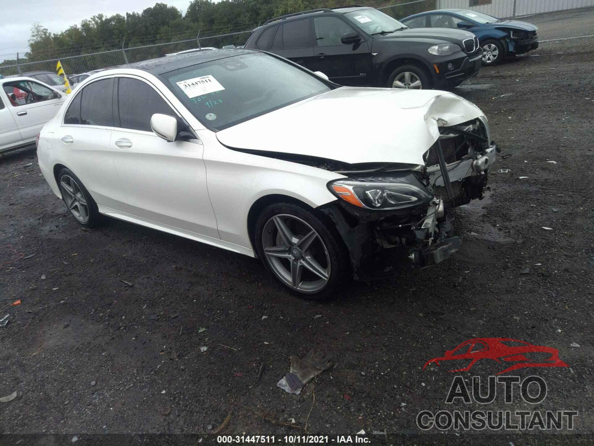 MERCEDES-BENZ C-CLASS 2016 - 55SWF4KB8GU143092