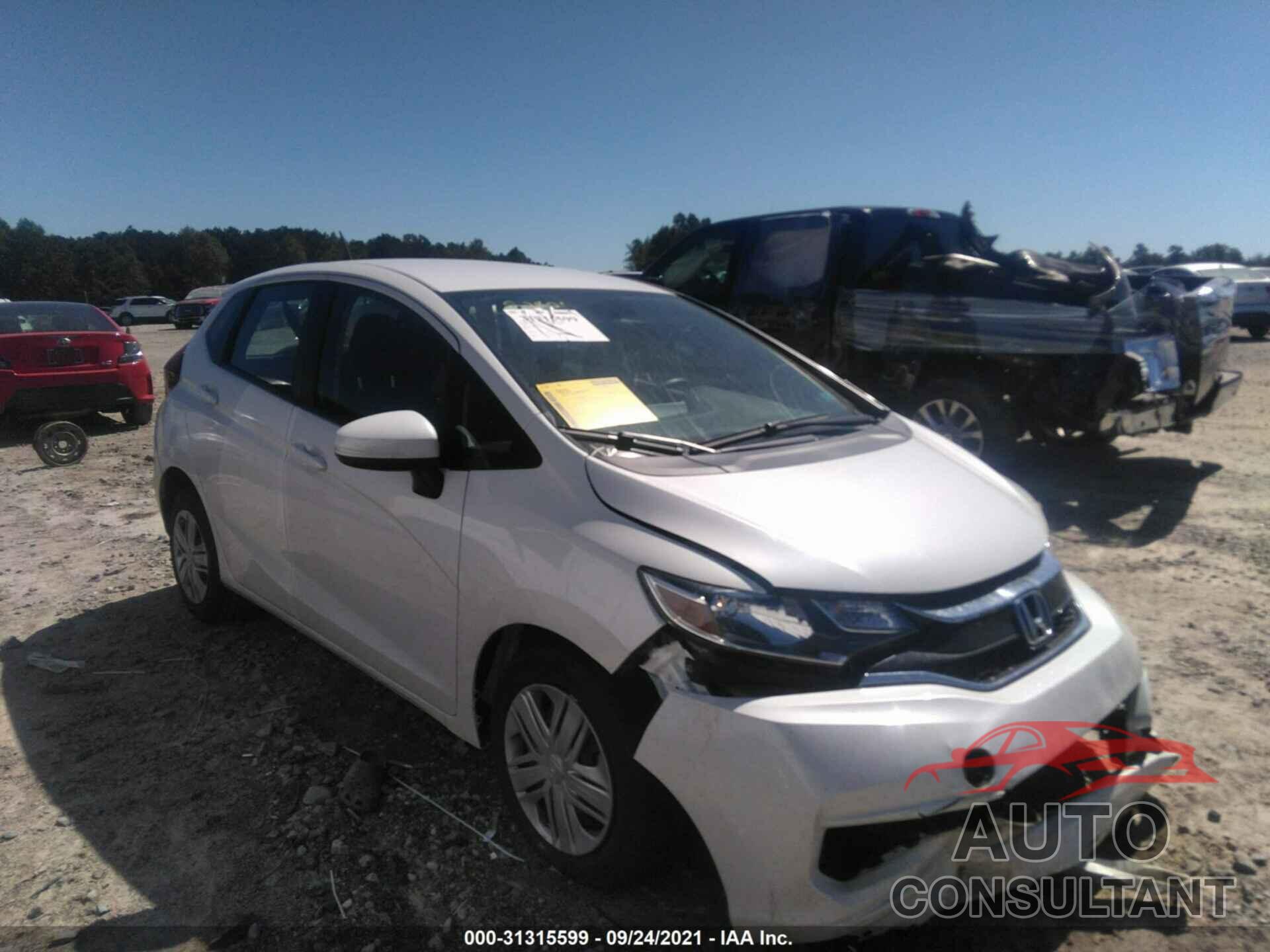 HONDA FIT 2020 - 3HGGK5H43LM732509