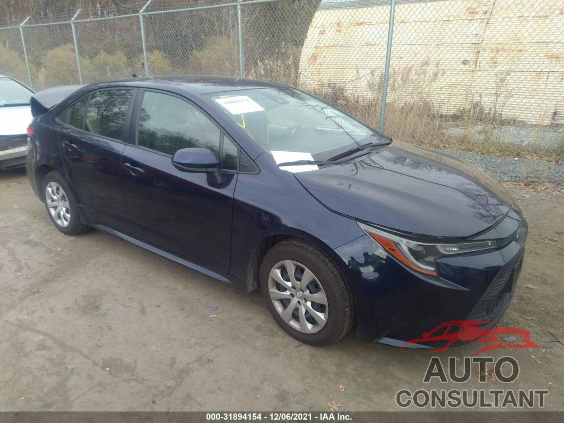 TOYOTA COROLLA 2021 - JTDEPMAE2MJ130350