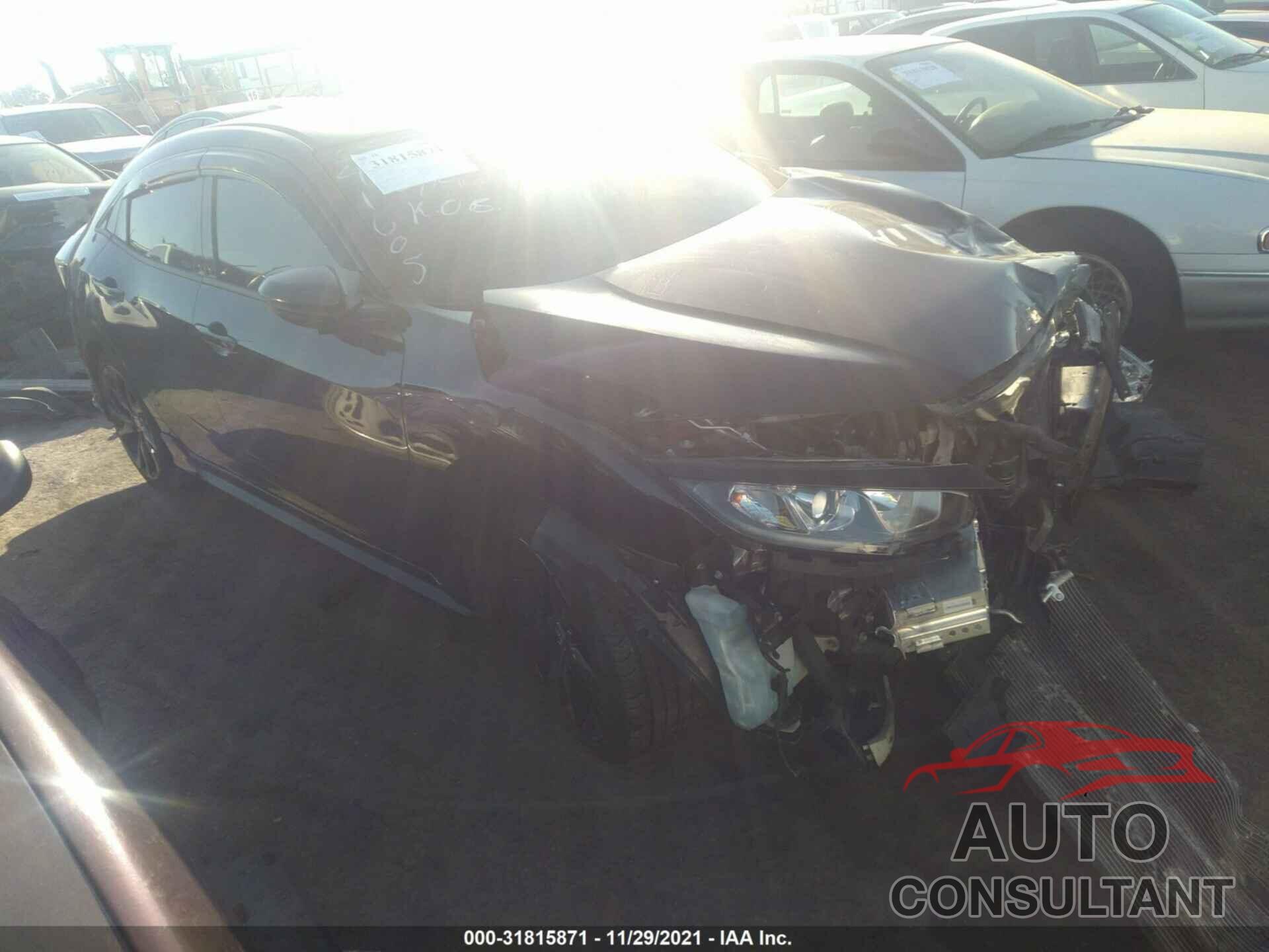 HONDA CIVIC HATCHBACK 2018 - SHHFK7H42JU409588