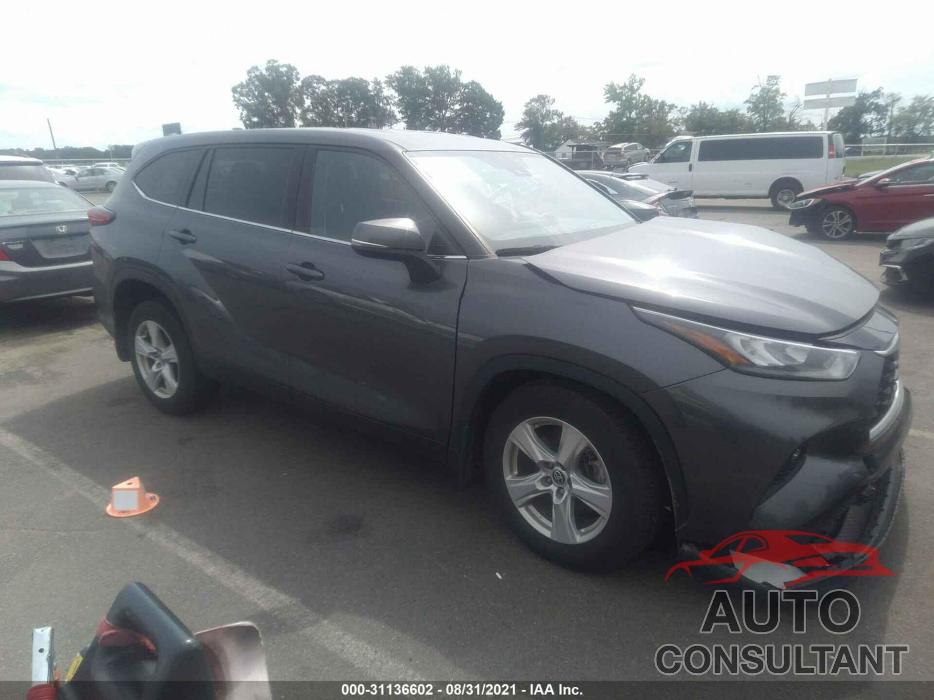 TOYOTA HIGHLANDER 2020 - 5TDBZRBH1LS004162