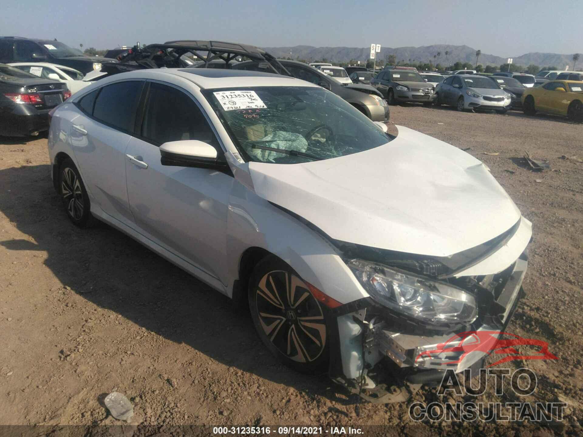 HONDA CIVIC SEDAN 2018 - JHMFC1F39JX015094