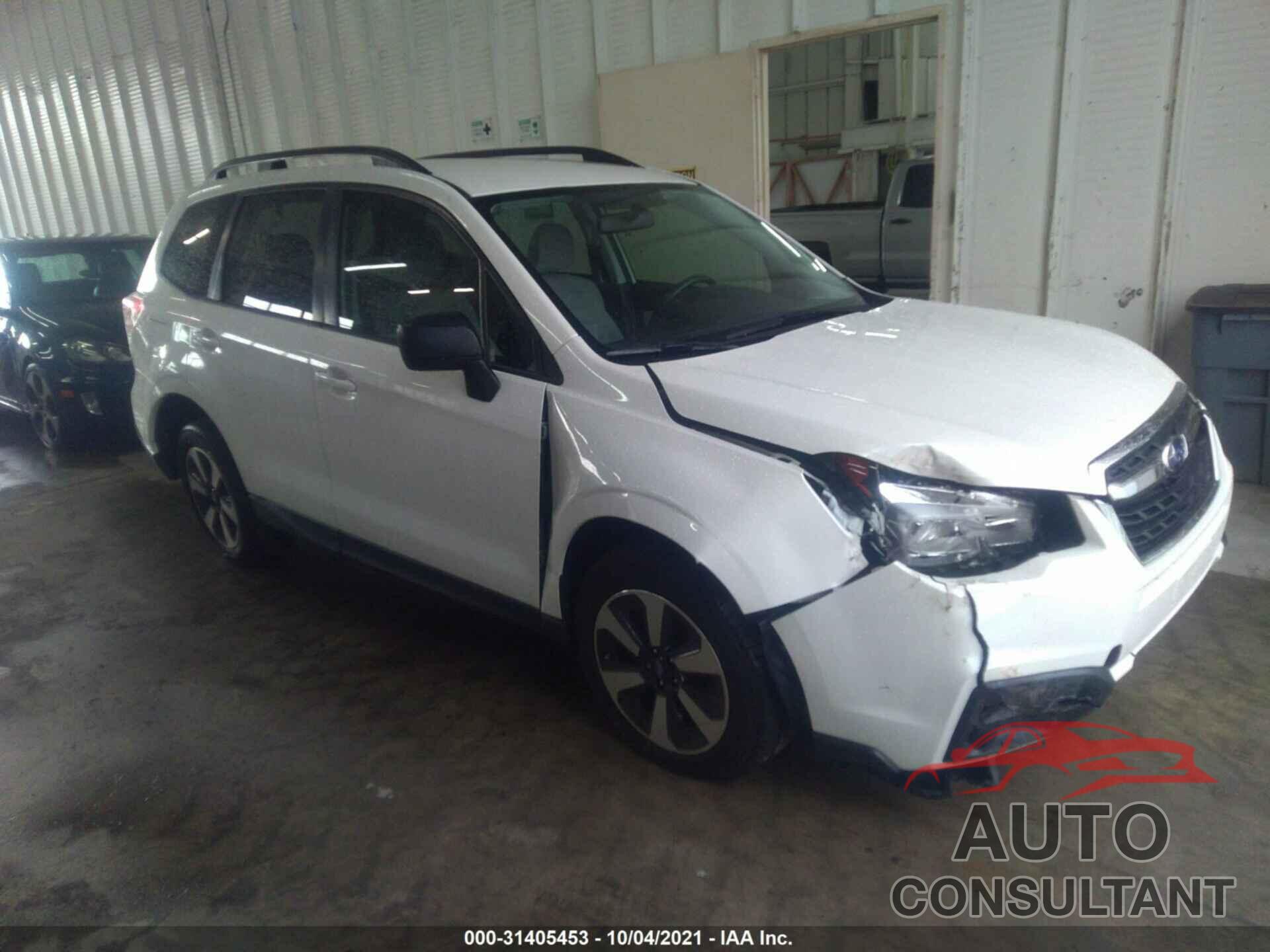 SUBARU FORESTER 2018 - JF2SJABC8JH612003