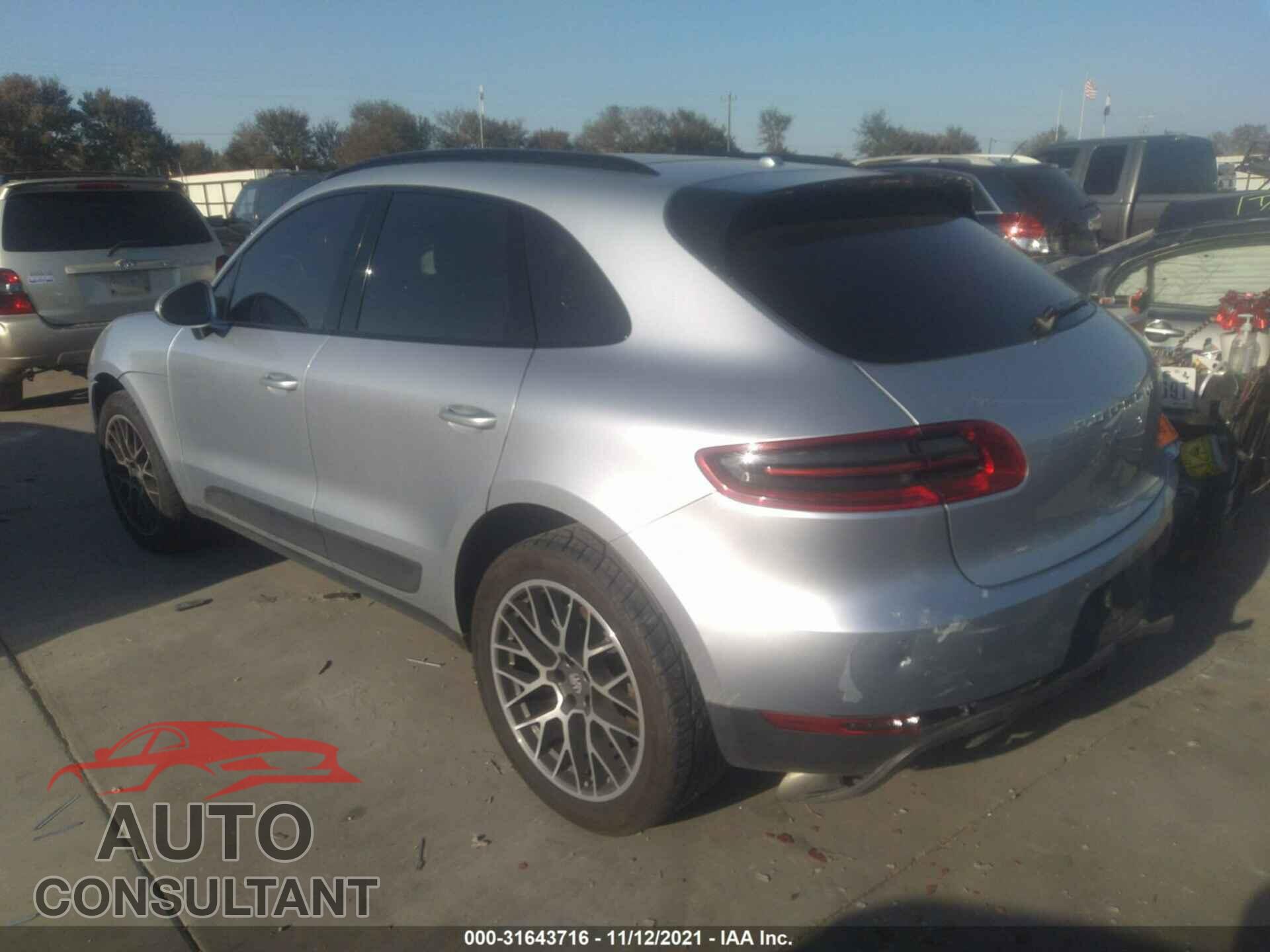 PORSCHE MACAN 2016 - WP1AB2A59GLB46294