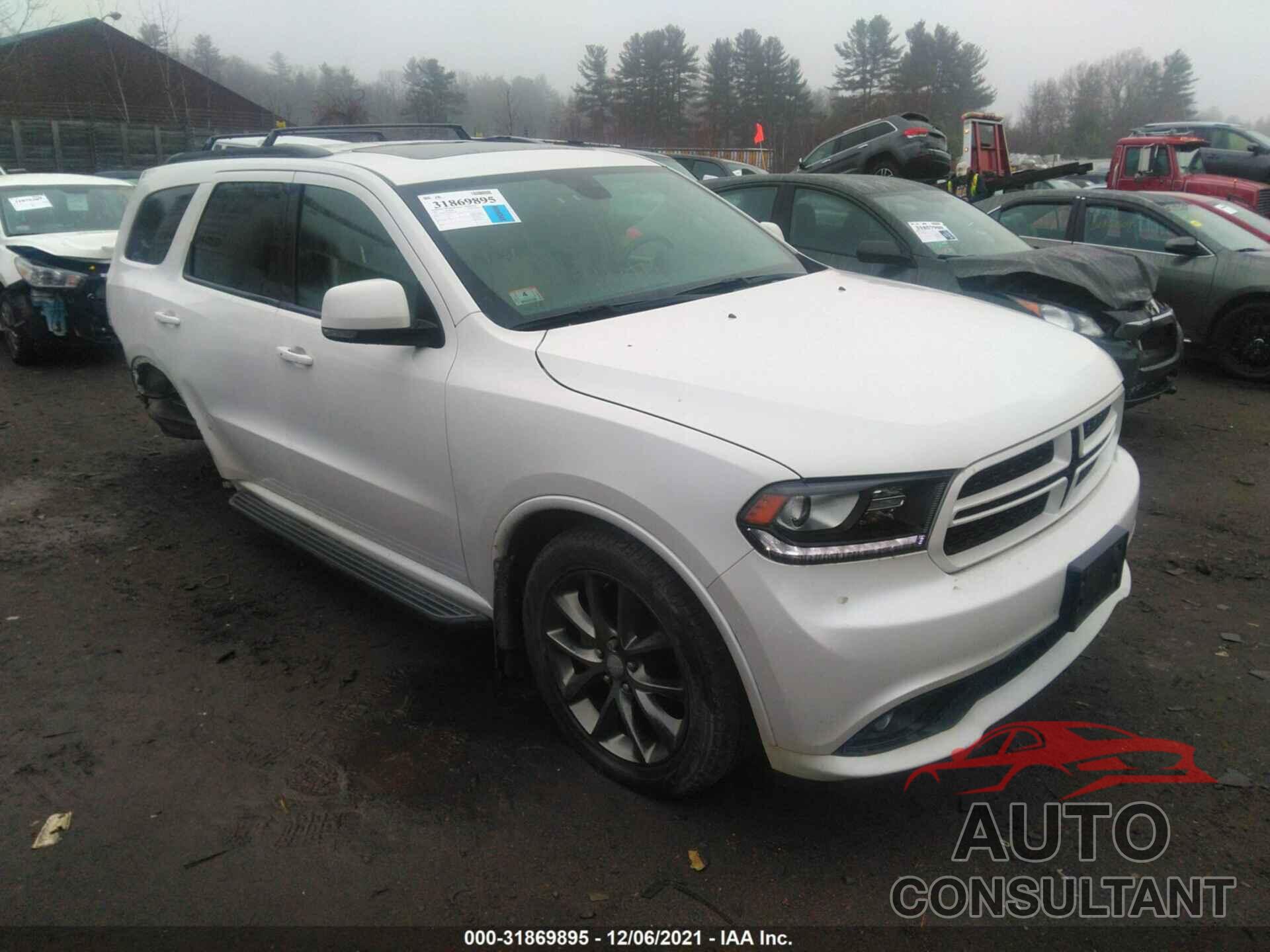 DODGE DURANGO 2017 - 1C4RDJDG5HC601309
