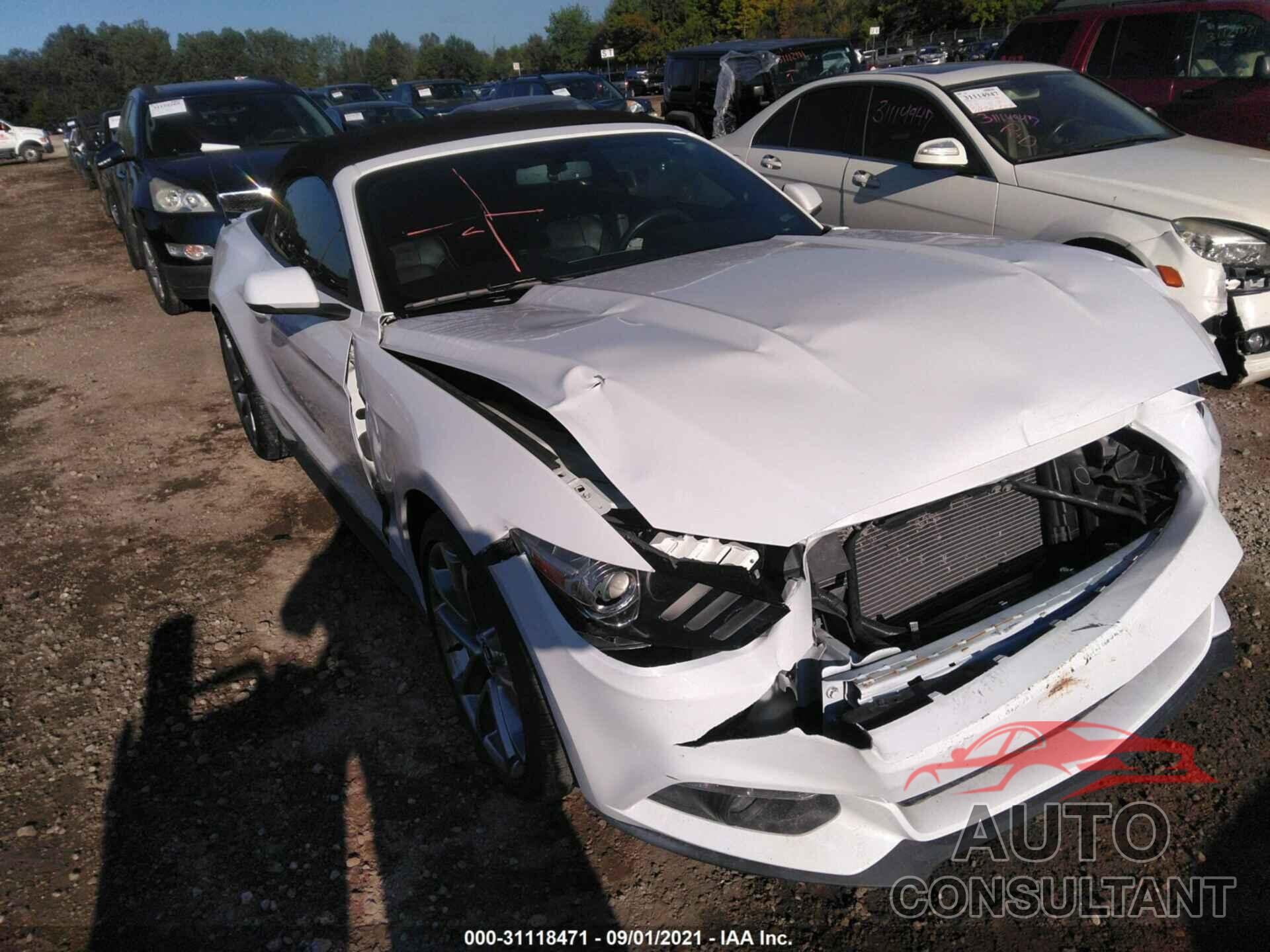 FORD MUSTANG 2017 - 1FATP8UH3H5331585