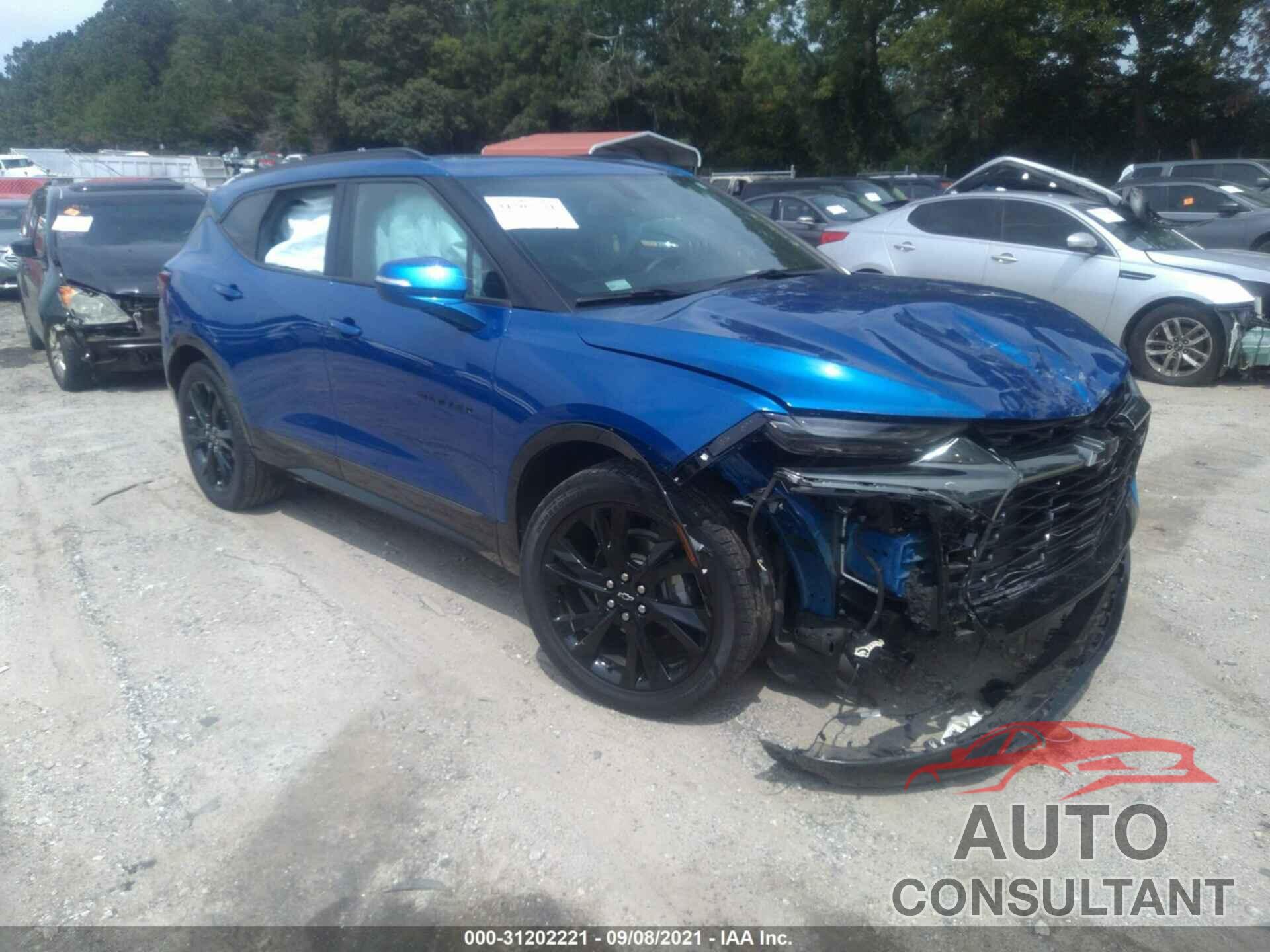 CHEVROLET BLAZER 2019 - 3GNKBERS3KS646625