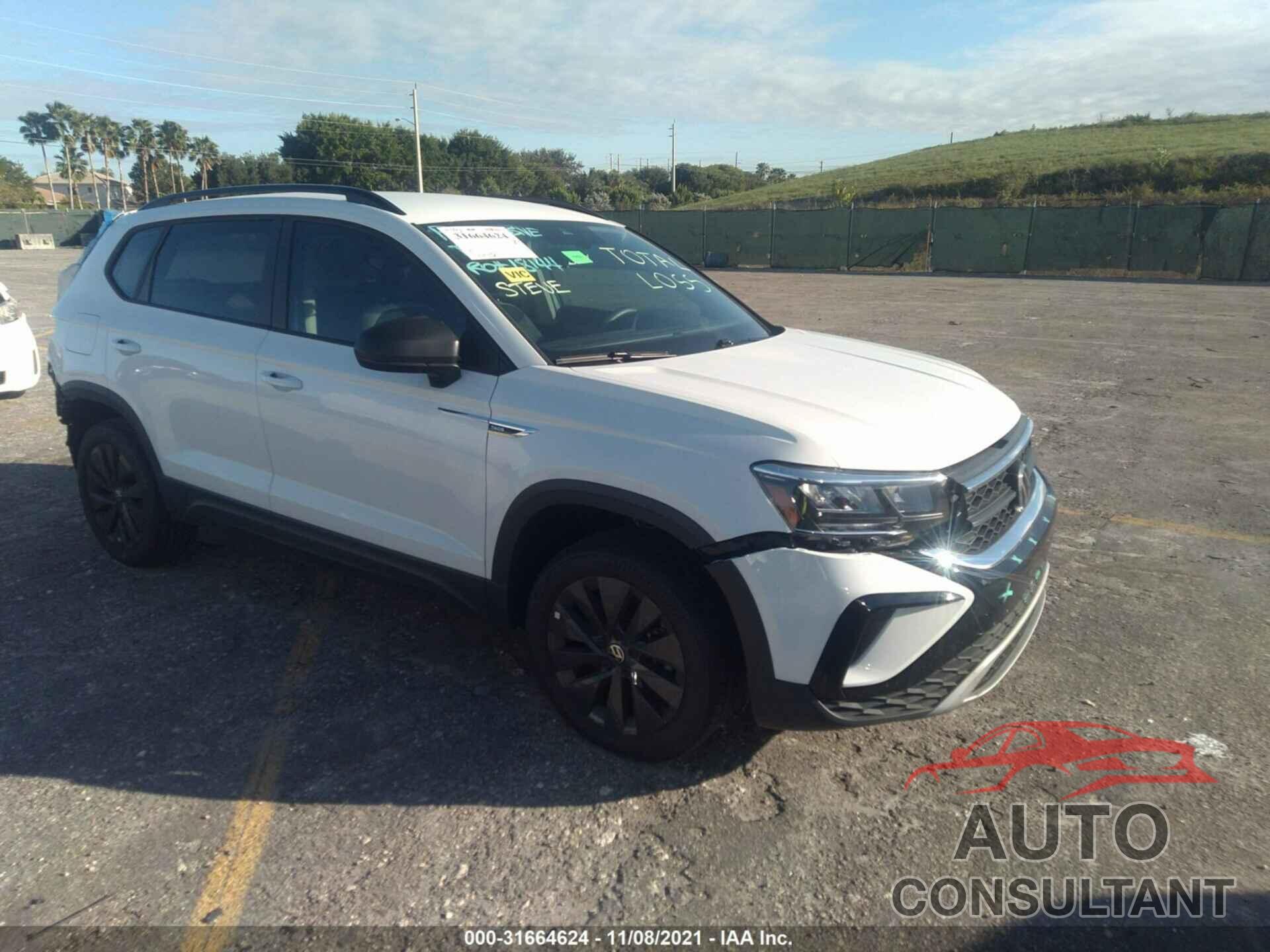 VOLKSWAGEN TAOS 2022 - 3VVDX7B21NM011194