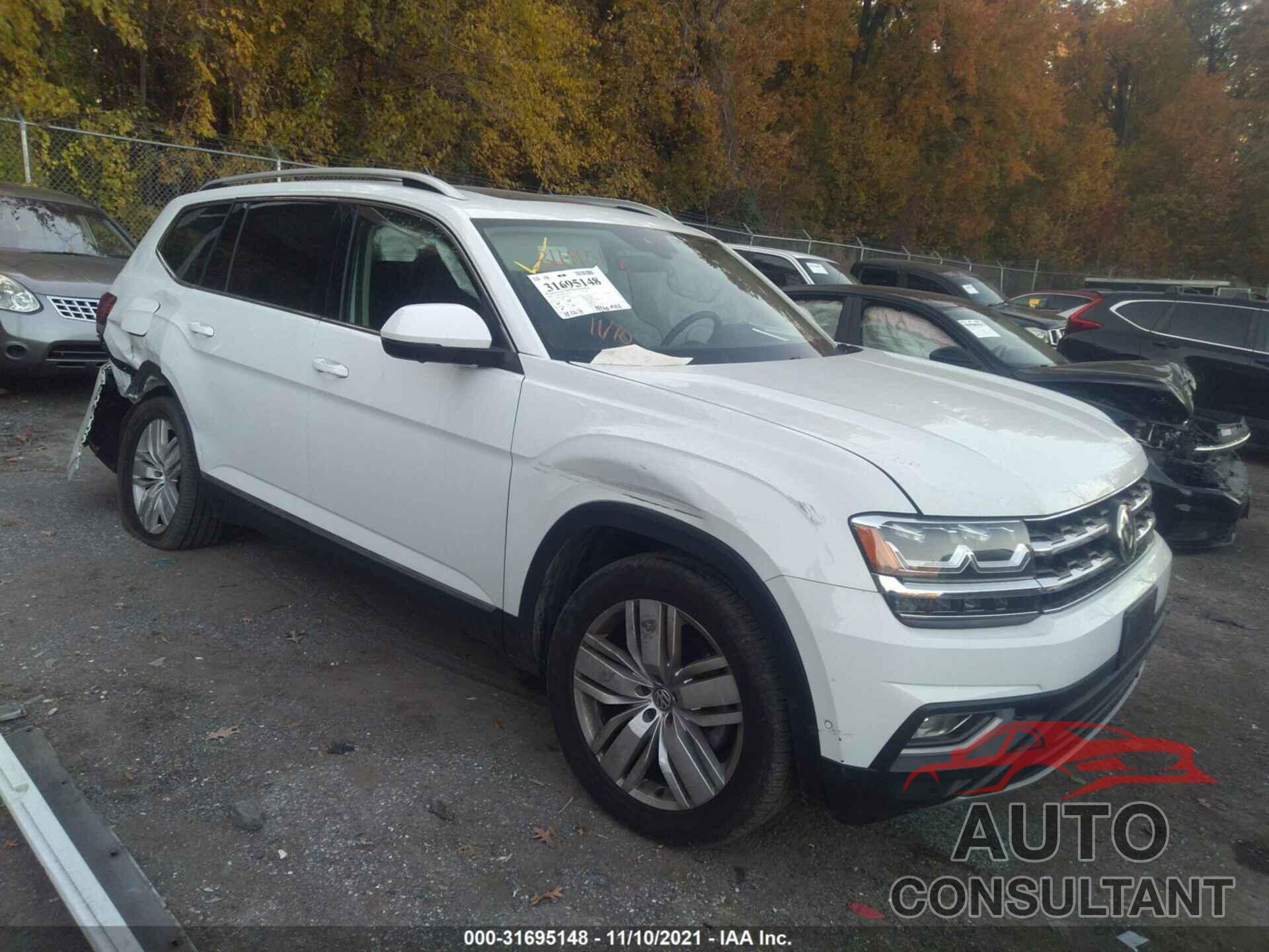 VOLKSWAGEN ATLAS 2019 - 1V2NR2CA8KC522290