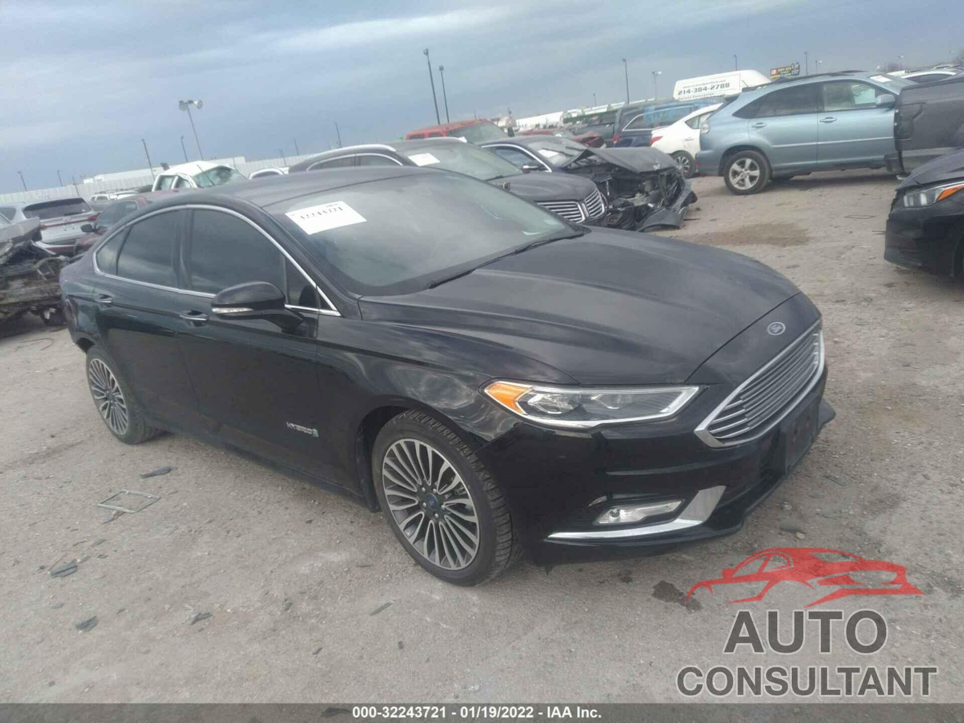 FORD FUSION HYBRID 2018 - 3FA6P0RU3JR243322