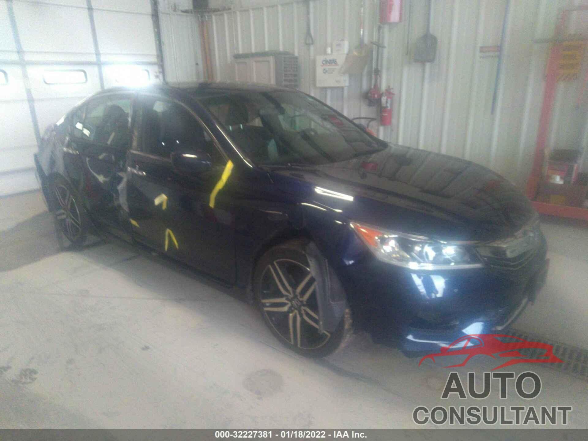 HONDA ACCORD SEDAN 2017 - 1HGCR2F54HA252830