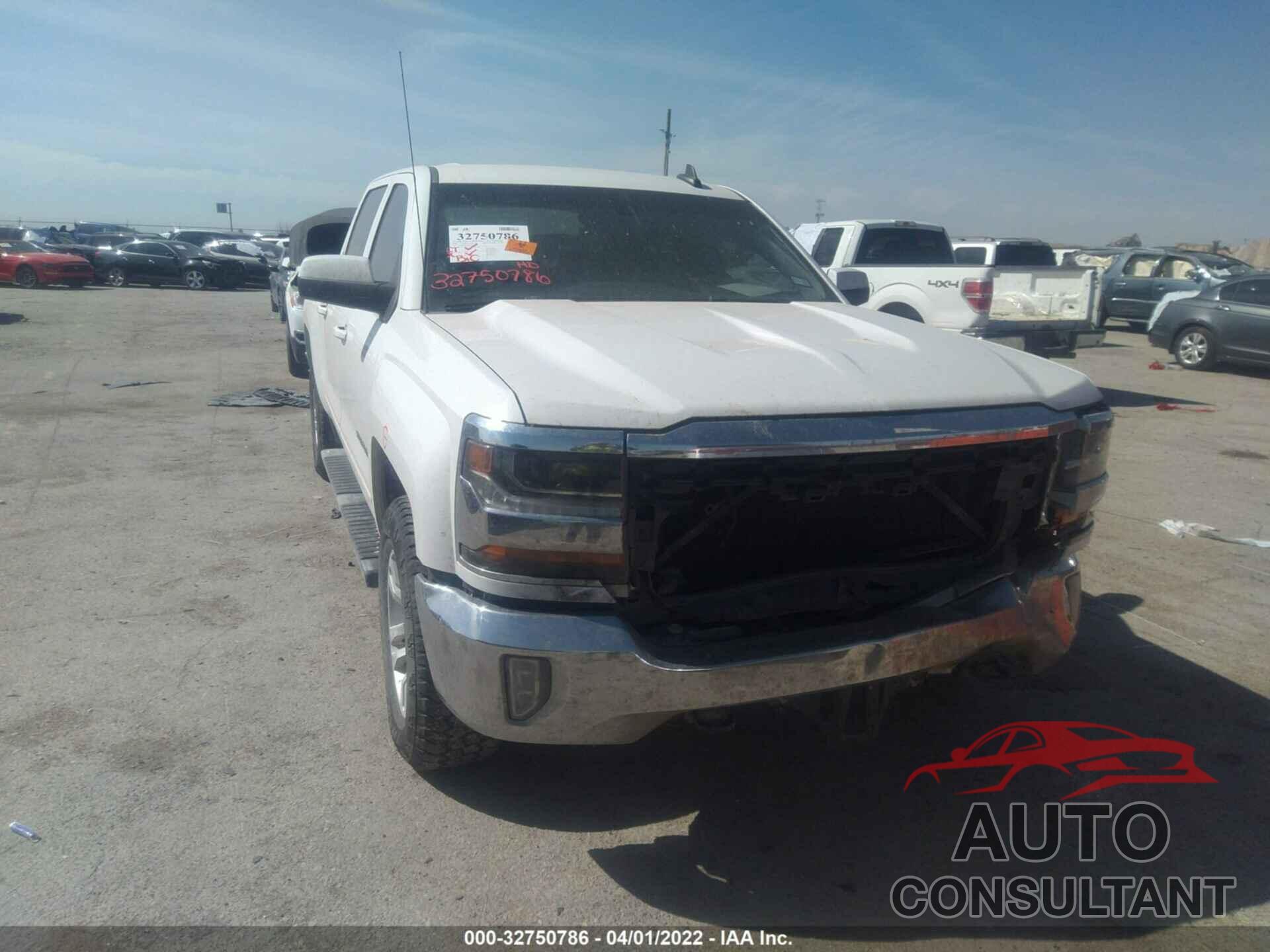 CHEVROLET SILVERADO 1500 2016 - 3GCUKREC1GG285235