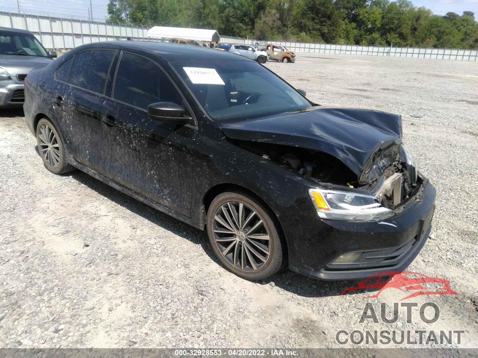 VOLKSWAGEN JETTA SEDAN 2016 - 3VWD17AJ7GM259586