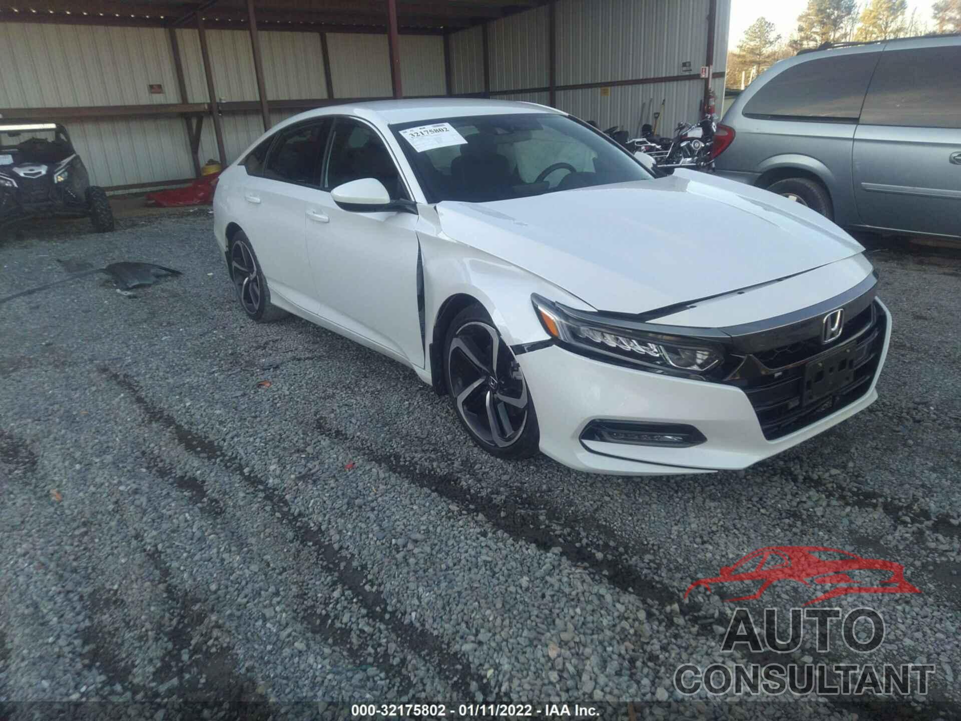 HONDA ACCORD SEDAN 2018 - 1HGCV1F38JA257443