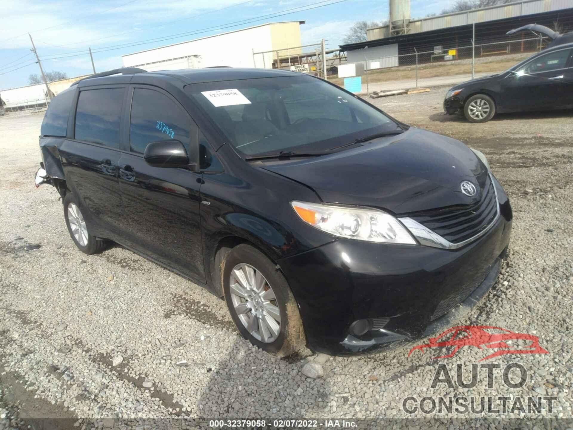 TOYOTA SIENNA 2017 - 5TDJZ3DC6HS173093