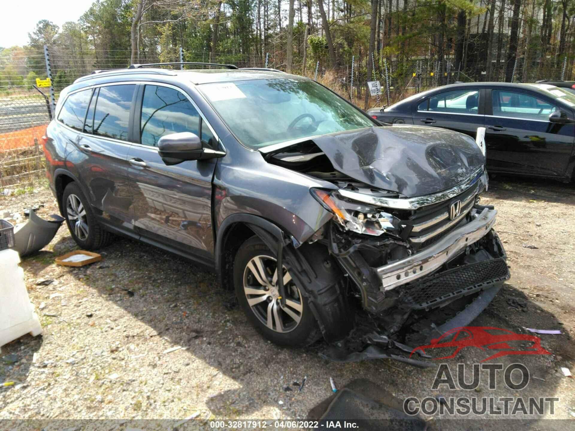 HONDA PILOT 2016 - 5FNYF6H5XGB093304