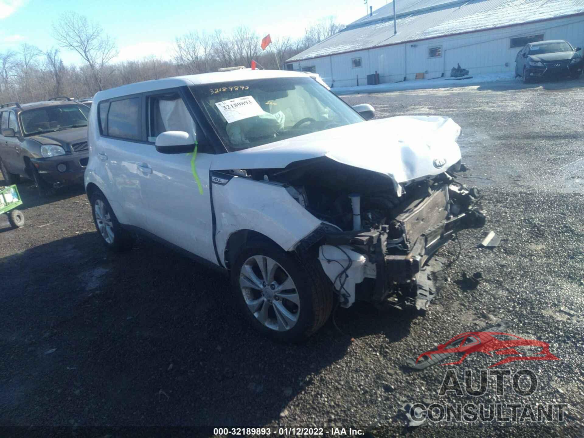 KIA SOUL 2016 - KNDJP3A54G7386953