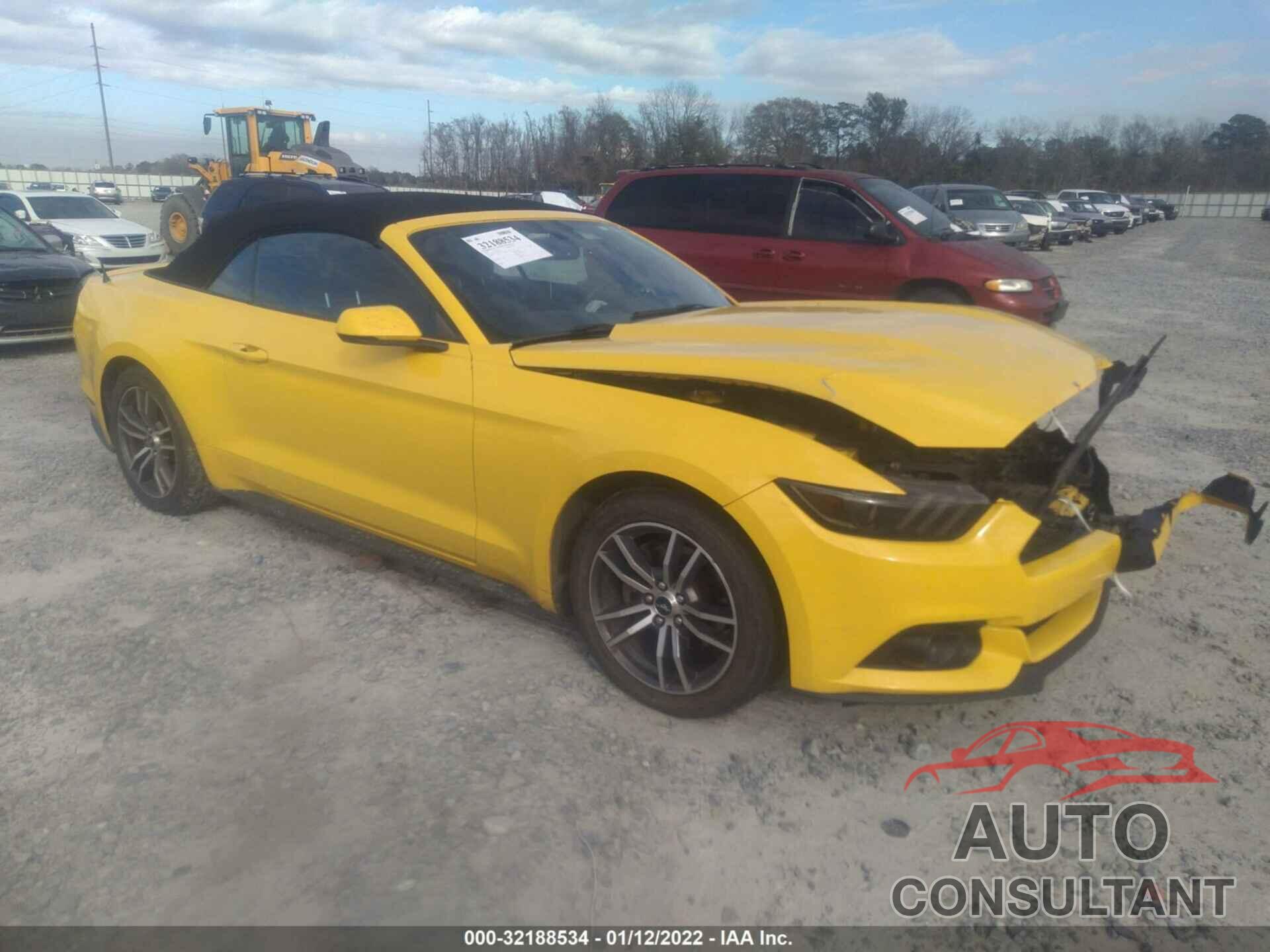 FORD MUSTANG 2017 - 1FATP8UH6H5245459