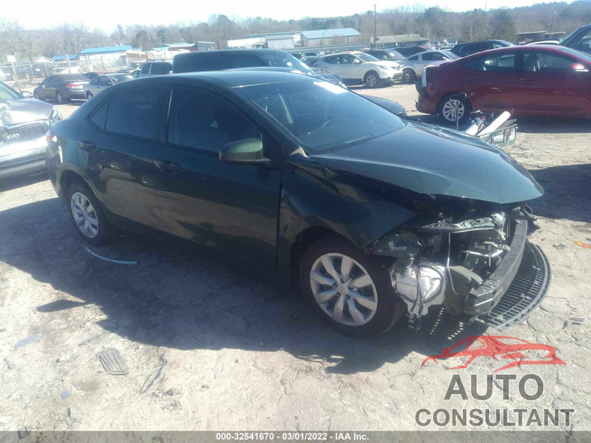TOYOTA COROLLA 2016 - 5YFBURHE7GP386921