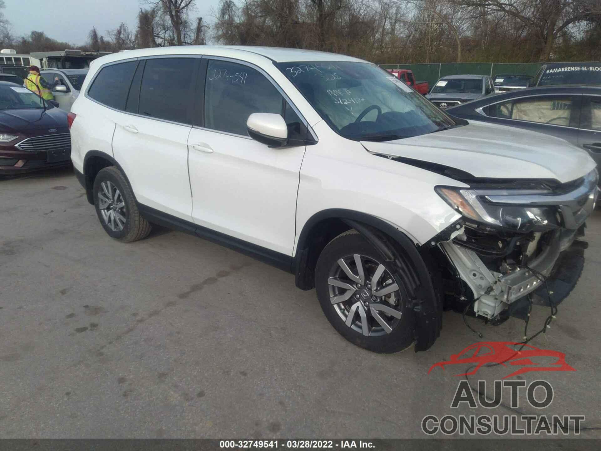 HONDA PILOT 2021 - 5FNYF6H34MB021492