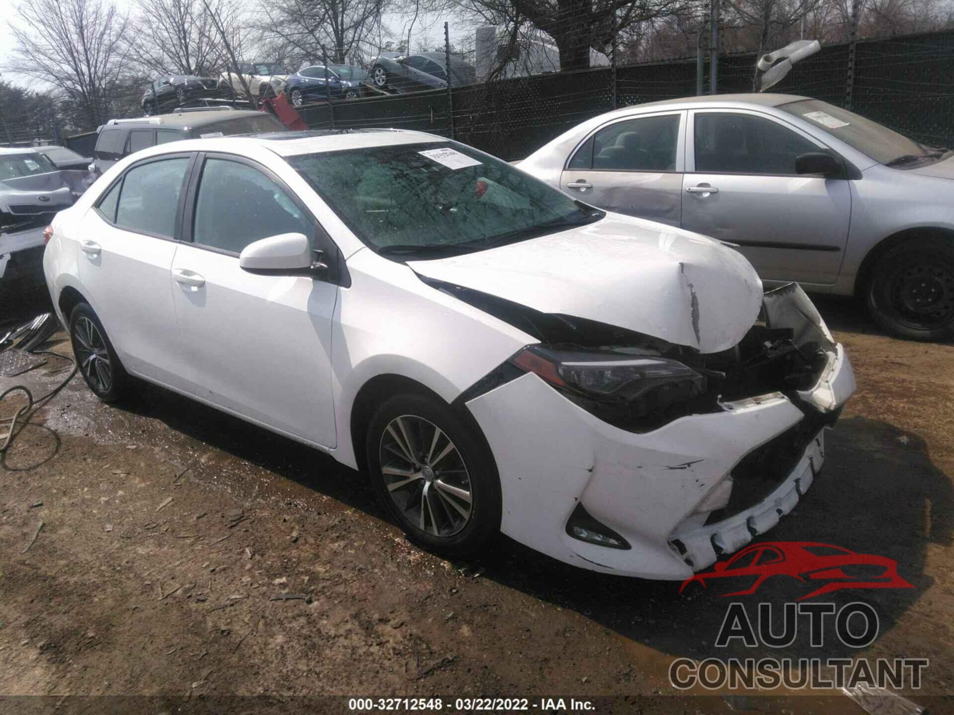 TOYOTA COROLLA 2017 - 2T1BURHE0HC877512