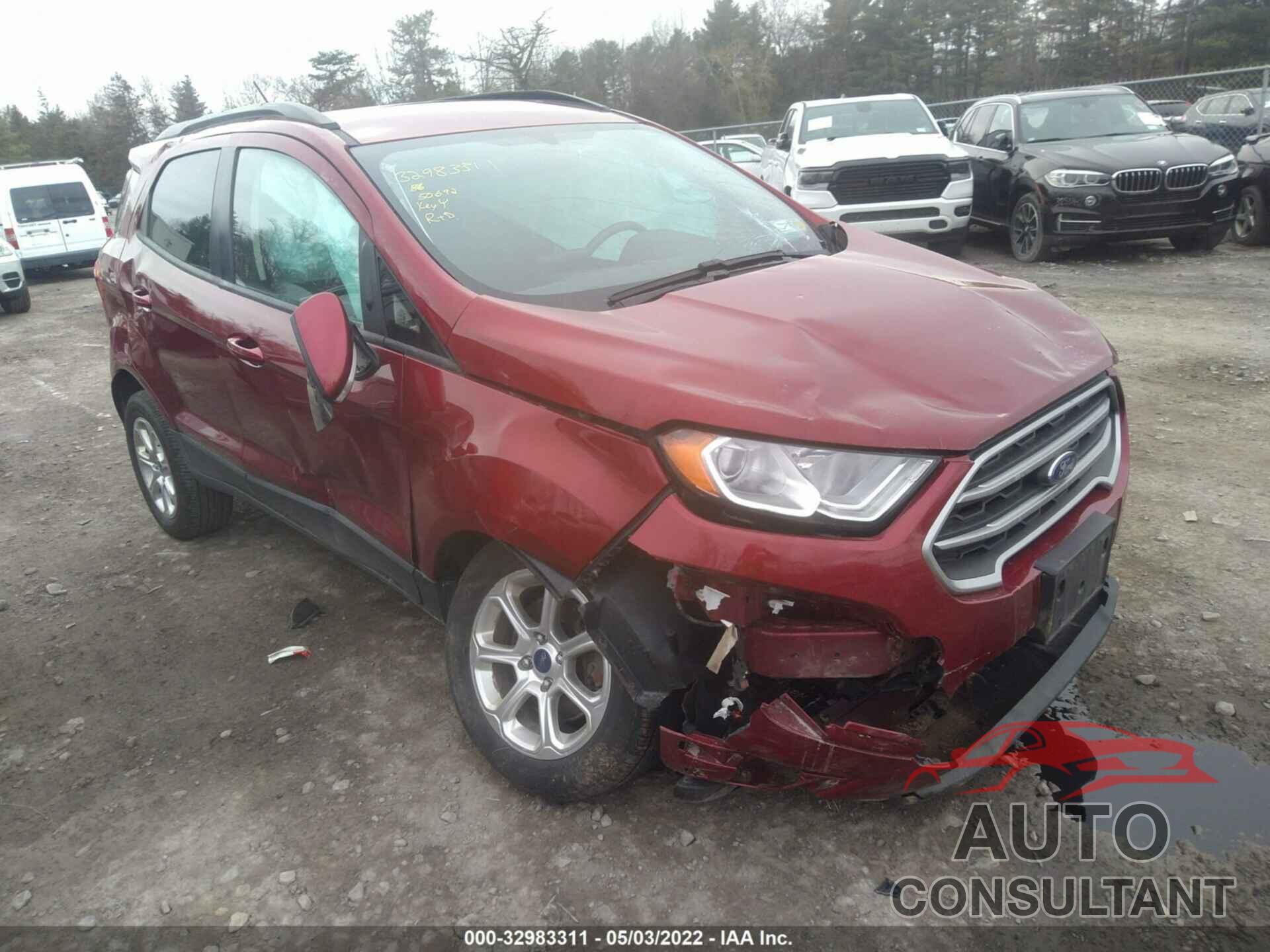 FORD ECOSPORT 2019 - MAJ6S3GL7KC282683