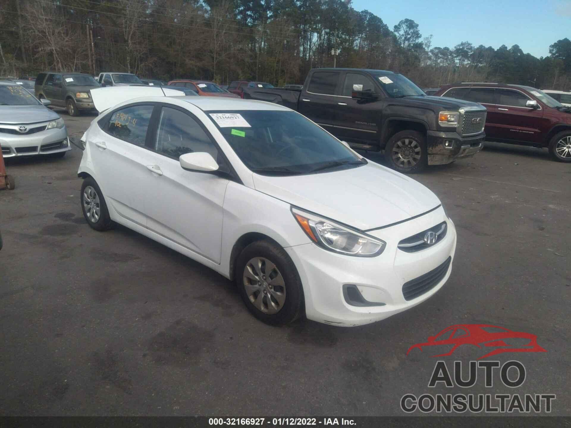 HYUNDAI ACCENT 2016 - KMHCT4AE4GU966128