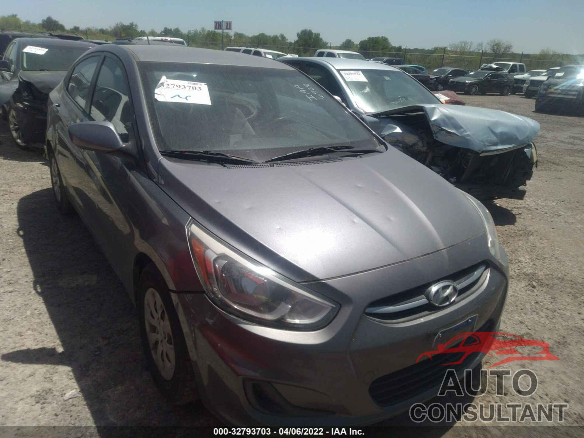 HYUNDAI ACCENT 2016 - KMHCT4AE4GU986928