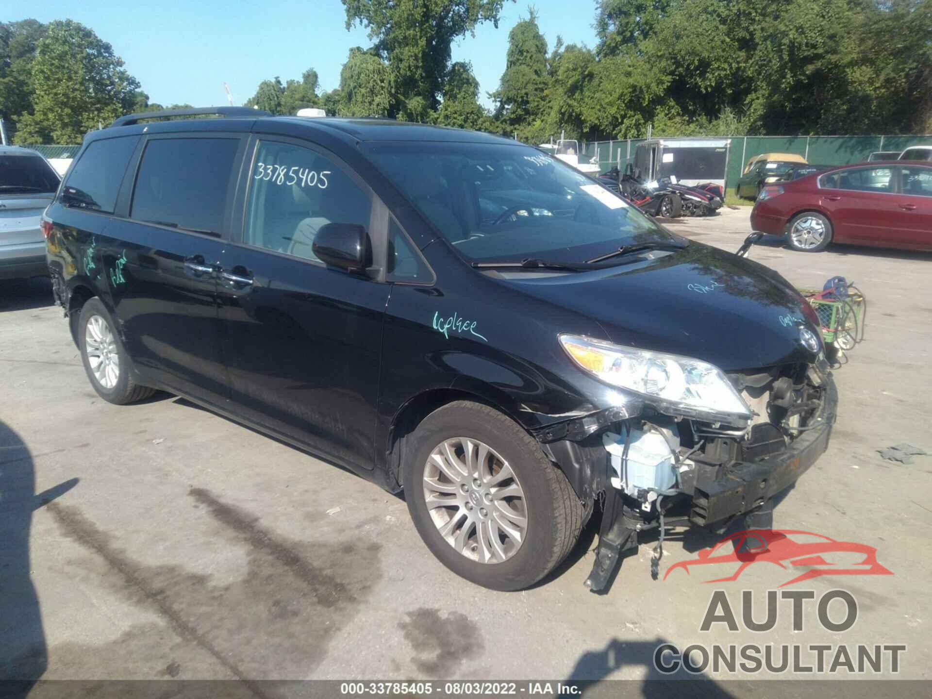 TOYOTA SIENNA 2016 - 5TDYK3DC5GS712904