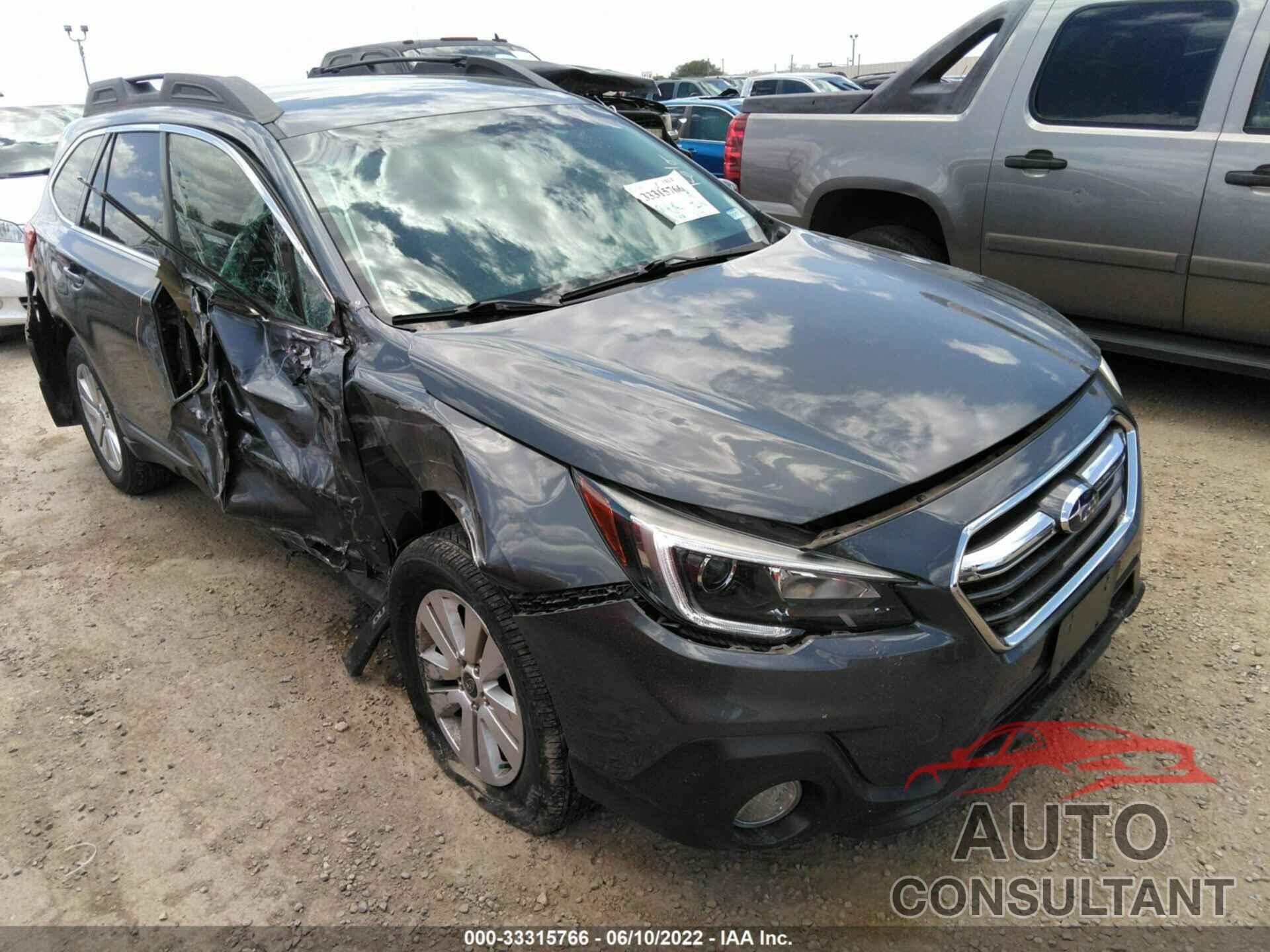 SUBARU OUTBACK 2018 - 4S4BSACC1J3280425