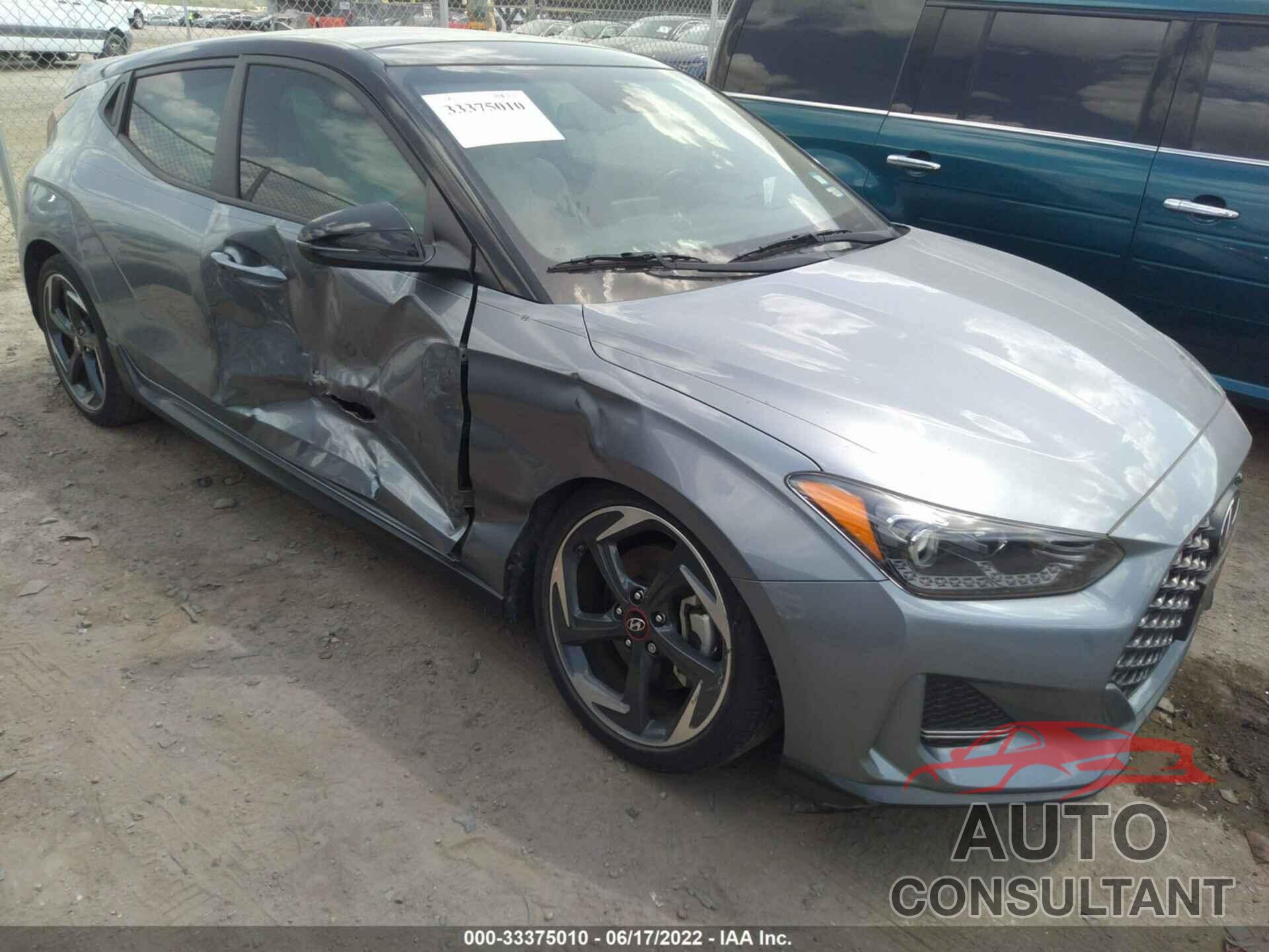 HYUNDAI VELOSTER 2019 - KMHTH6AB7KU012940