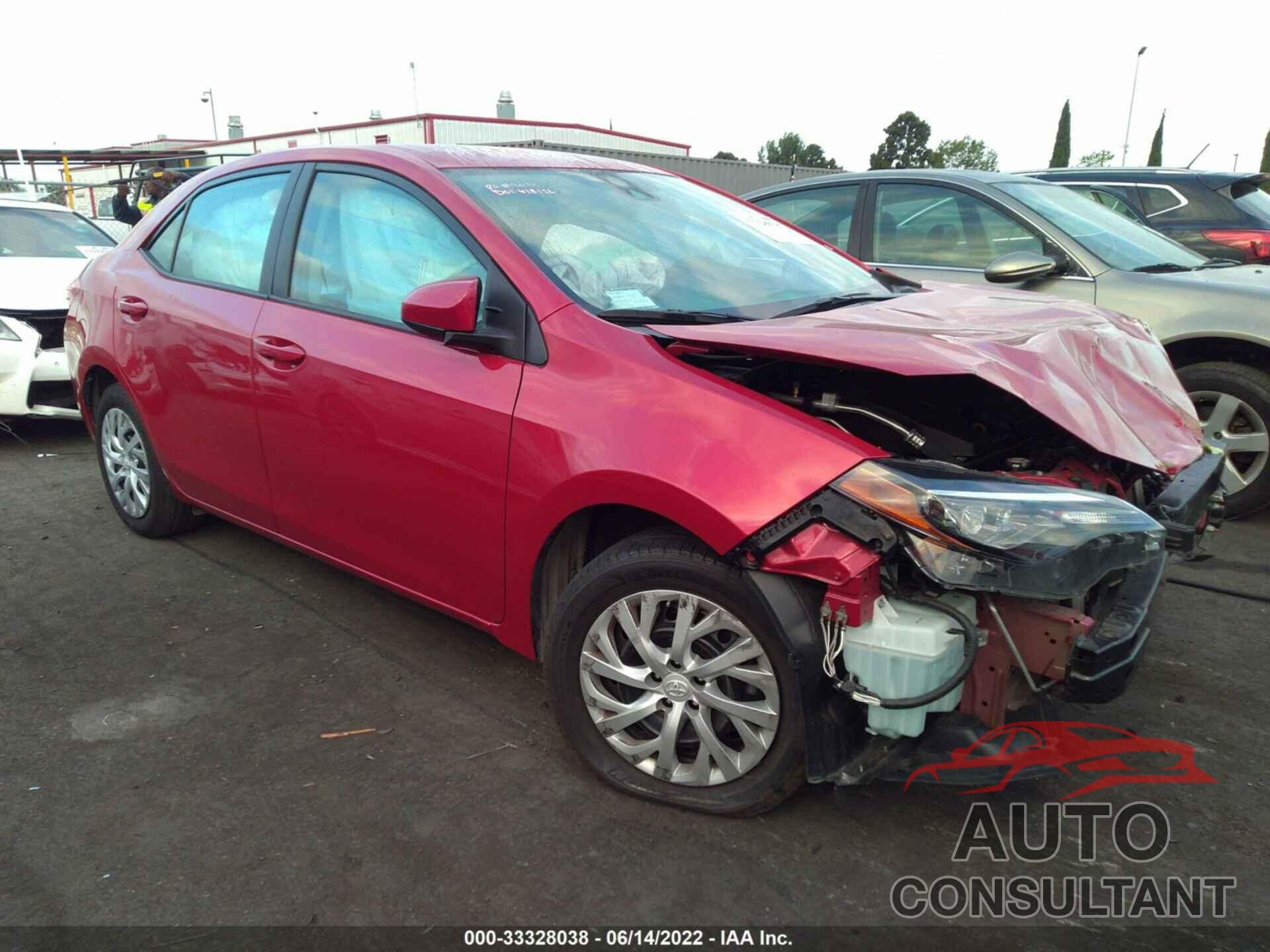 TOYOTA COROLLA 2019 - 5YFBURHE3KP890620