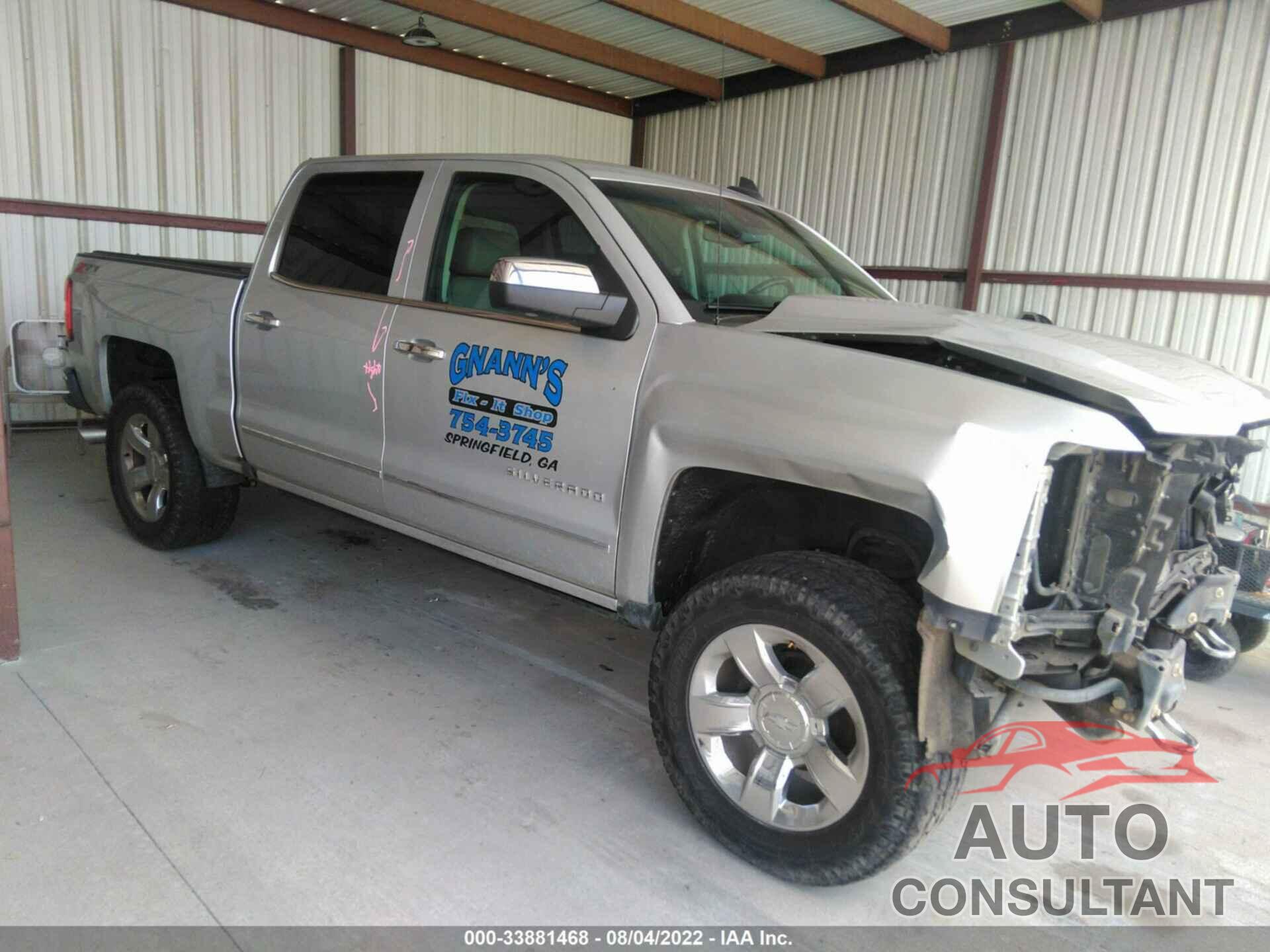 CHEVROLET SILVERADO 1500 2016 - 3GCUKSEC9GG361100
