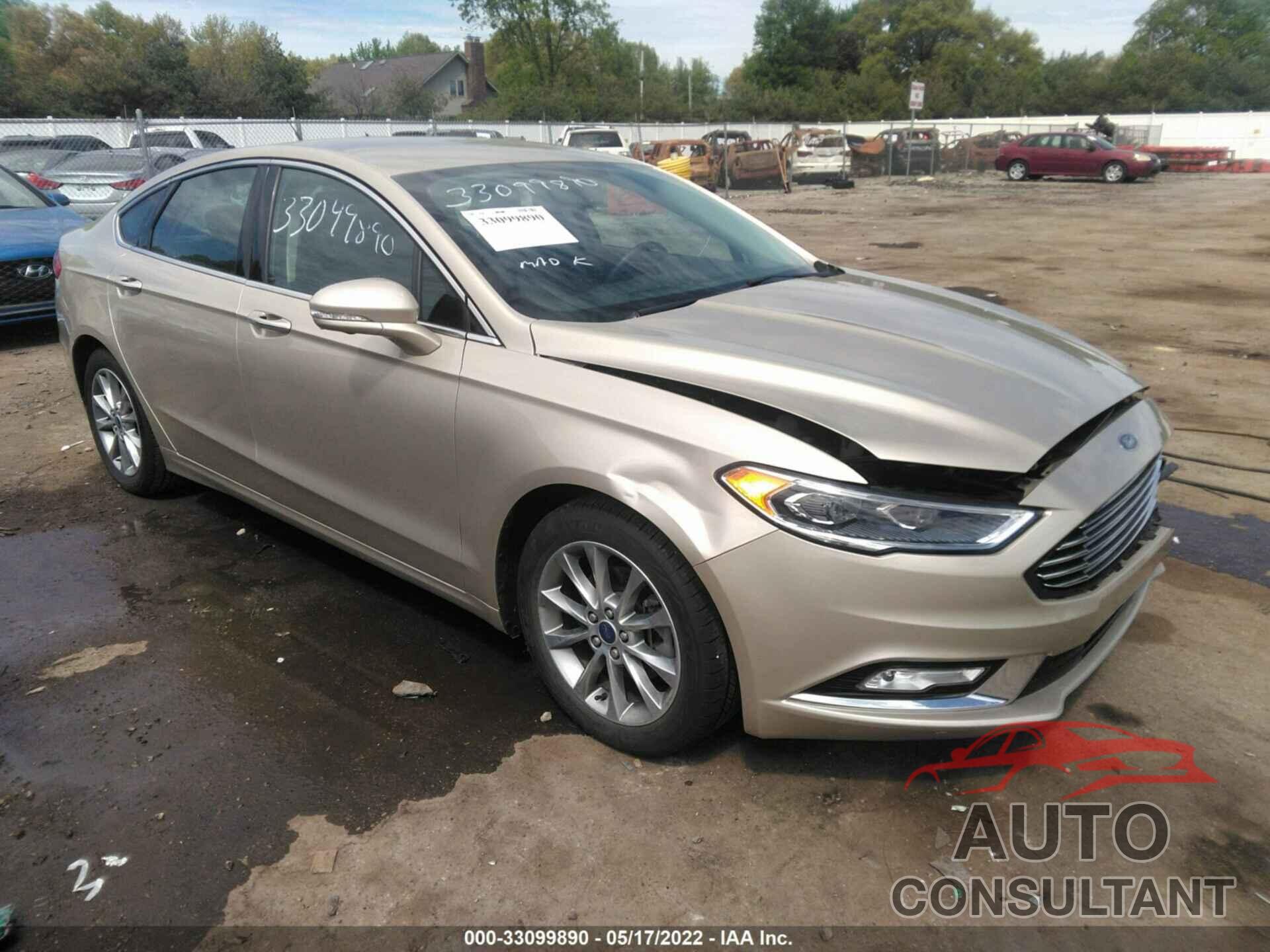 FORD FUSION 2017 - 3FA6P0HD5HR129141