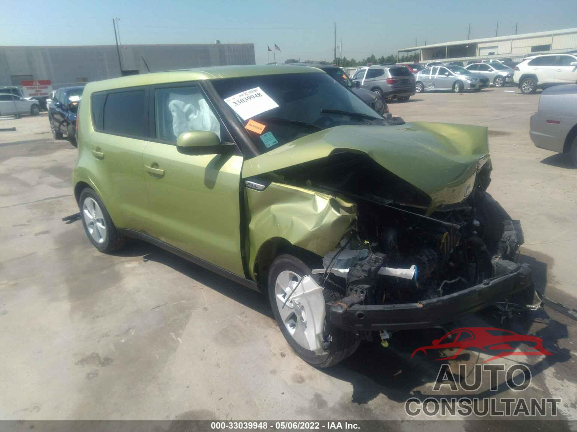 KIA SOUL 2016 - KNDJN2A26G7831800