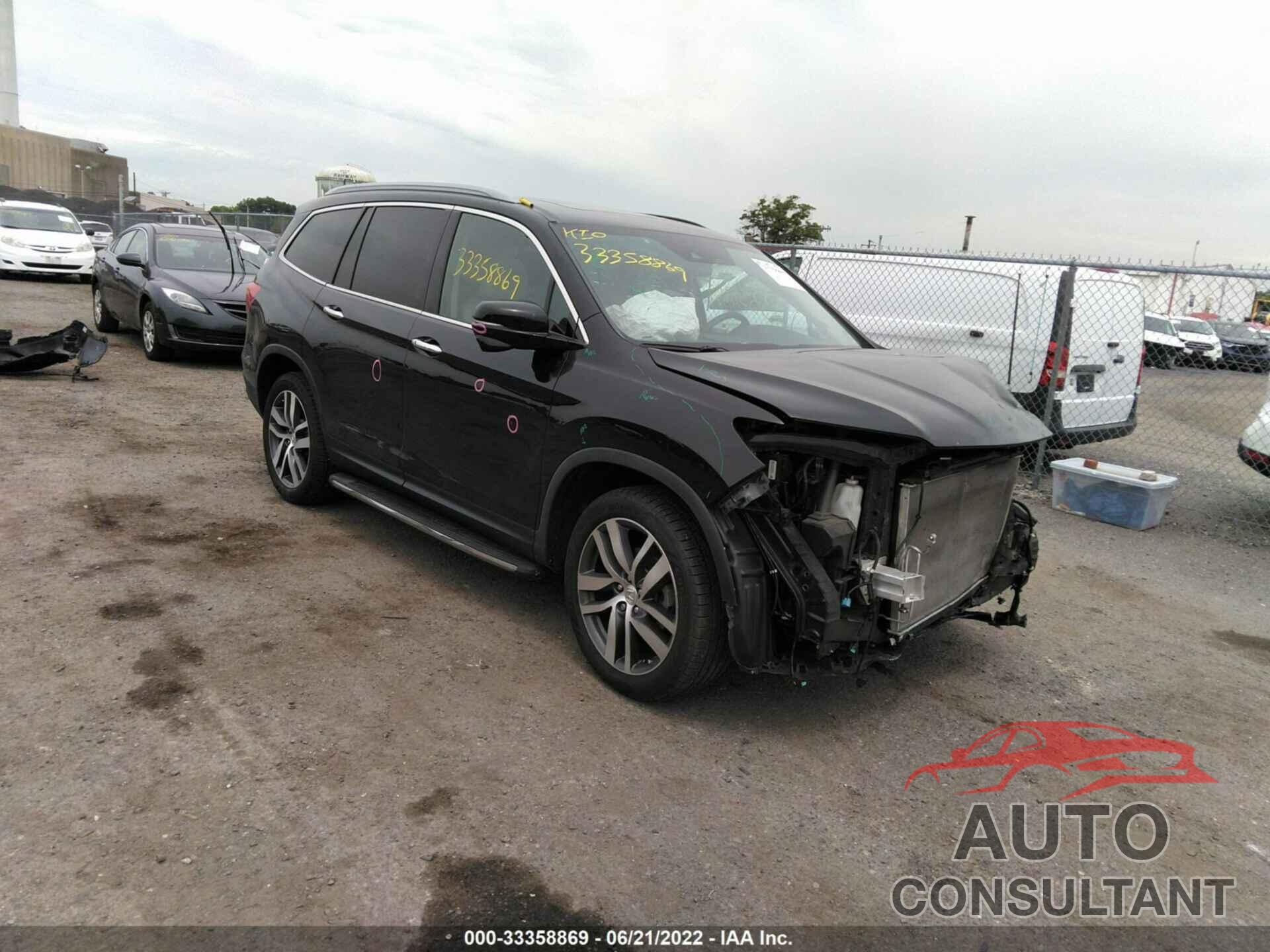 HONDA PILOT 2017 - 5FNYF6H9XHB009079